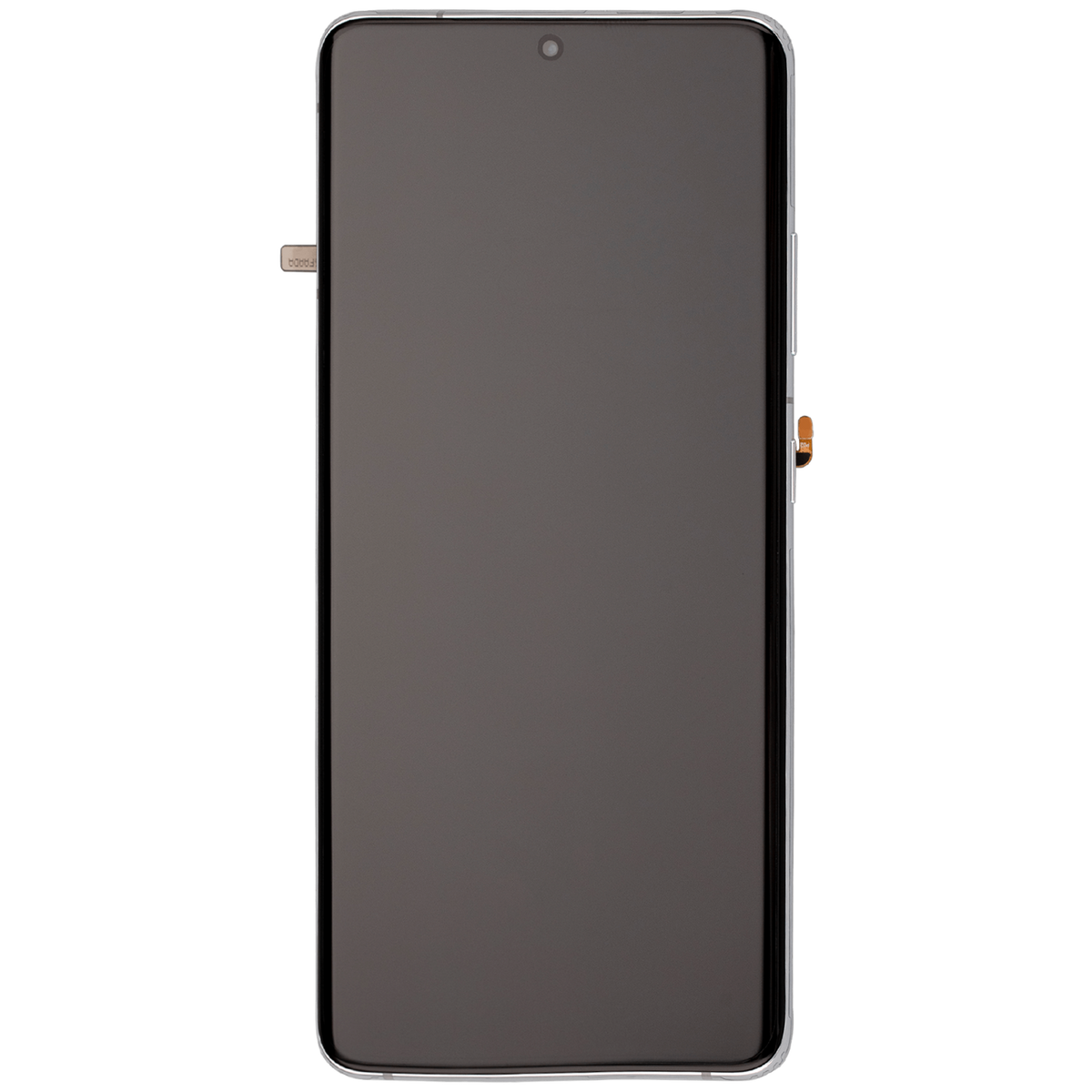 OLED Assembly With Frame Compatible For Samsung Galaxy S21 Ultra 5G Replacement (Vemake ) (Phantom Silver)