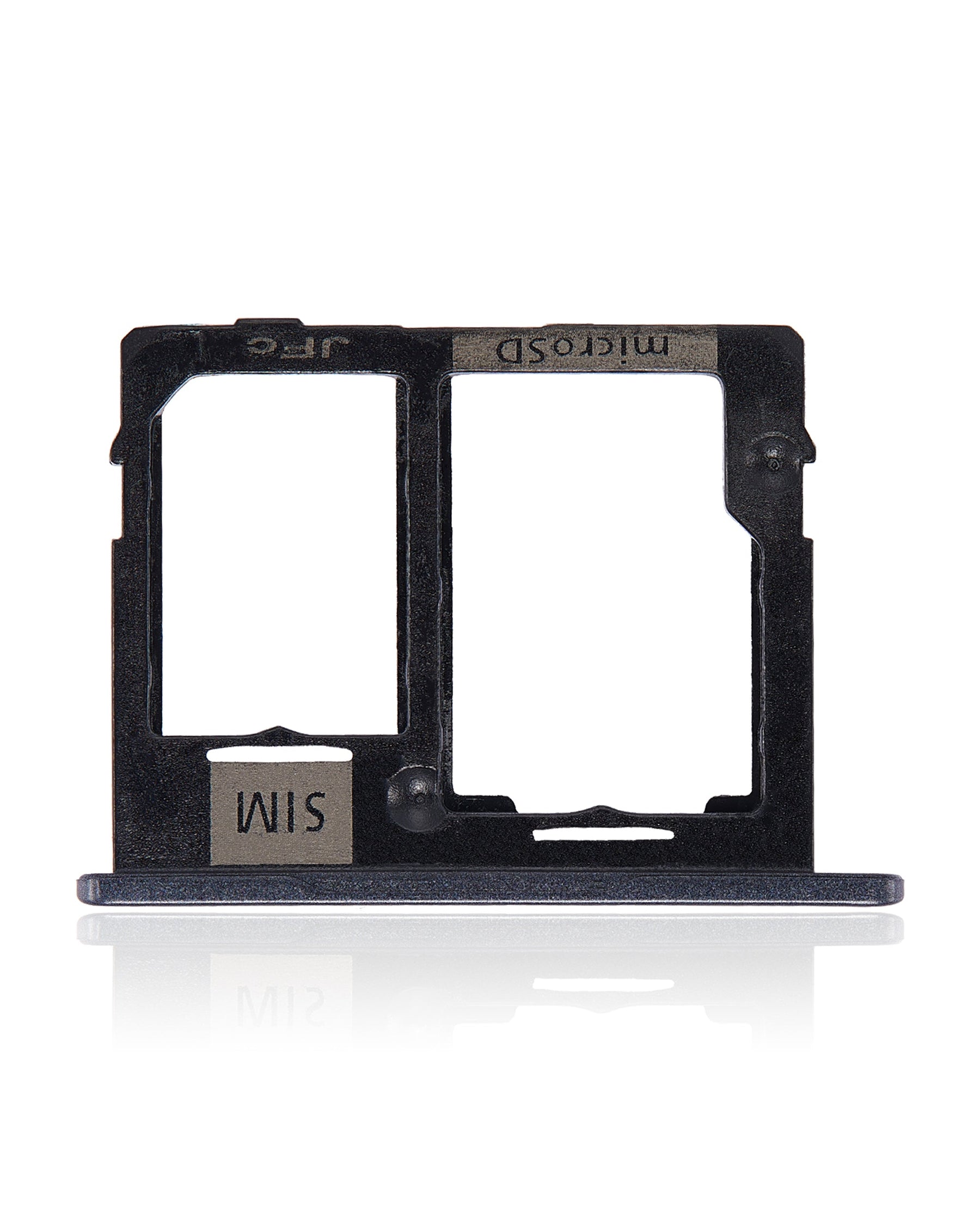 Single Sim Card Tray Replacement Compatible For Samsung Galaxy Tab A 10.1" (T515) (Black)