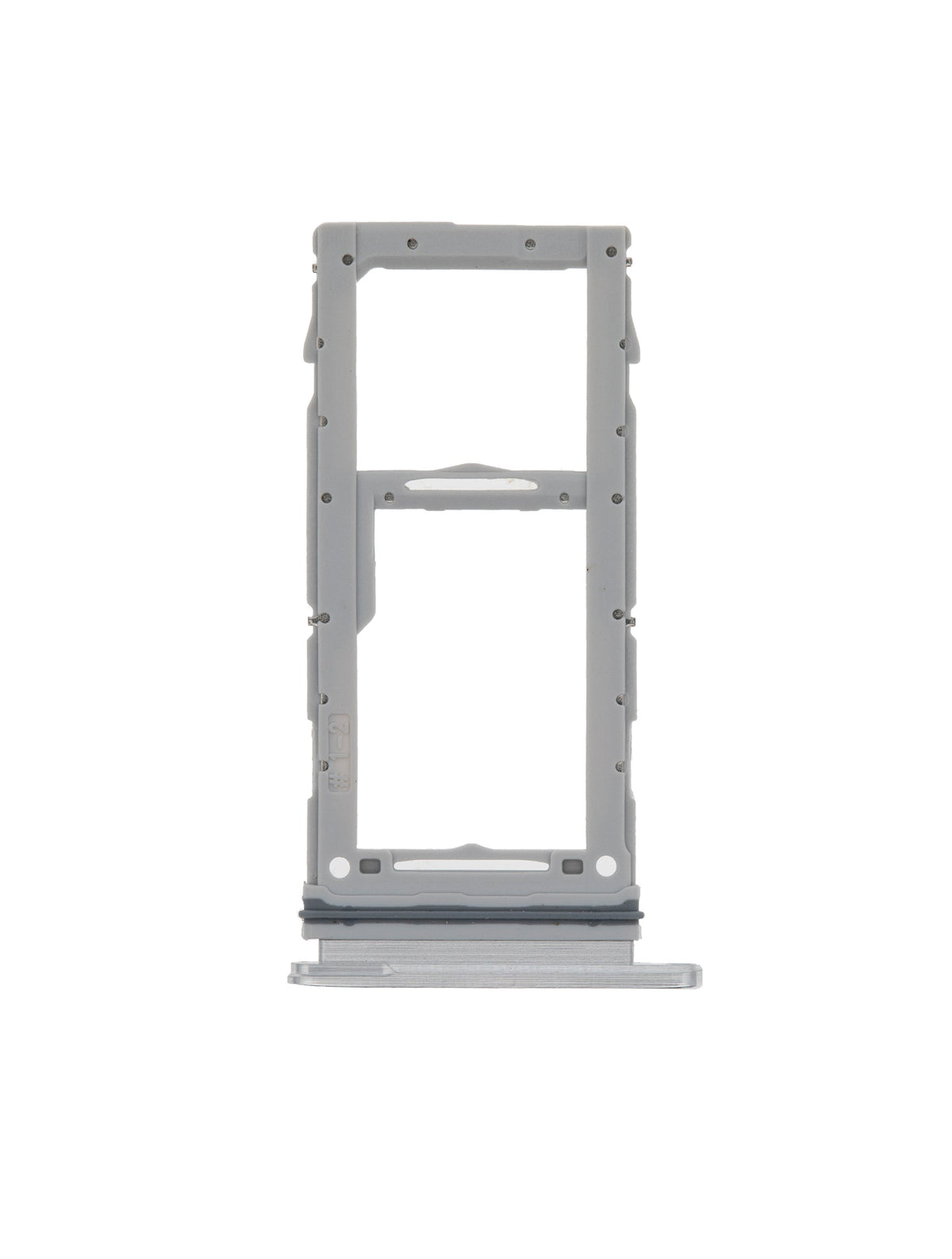 Dual Sim Card Tray Compatible For Samsung Galaxy S20 Replacement (Cosmic Silver)