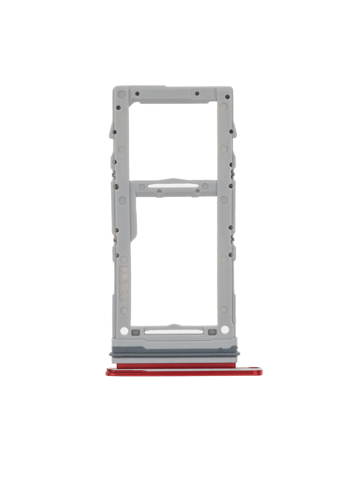 Dual Sim Card Tray Replacement Compatible For Samsung Galaxy S20 / S20 Plus / S20 Ultra 5G (Cosmic Red)