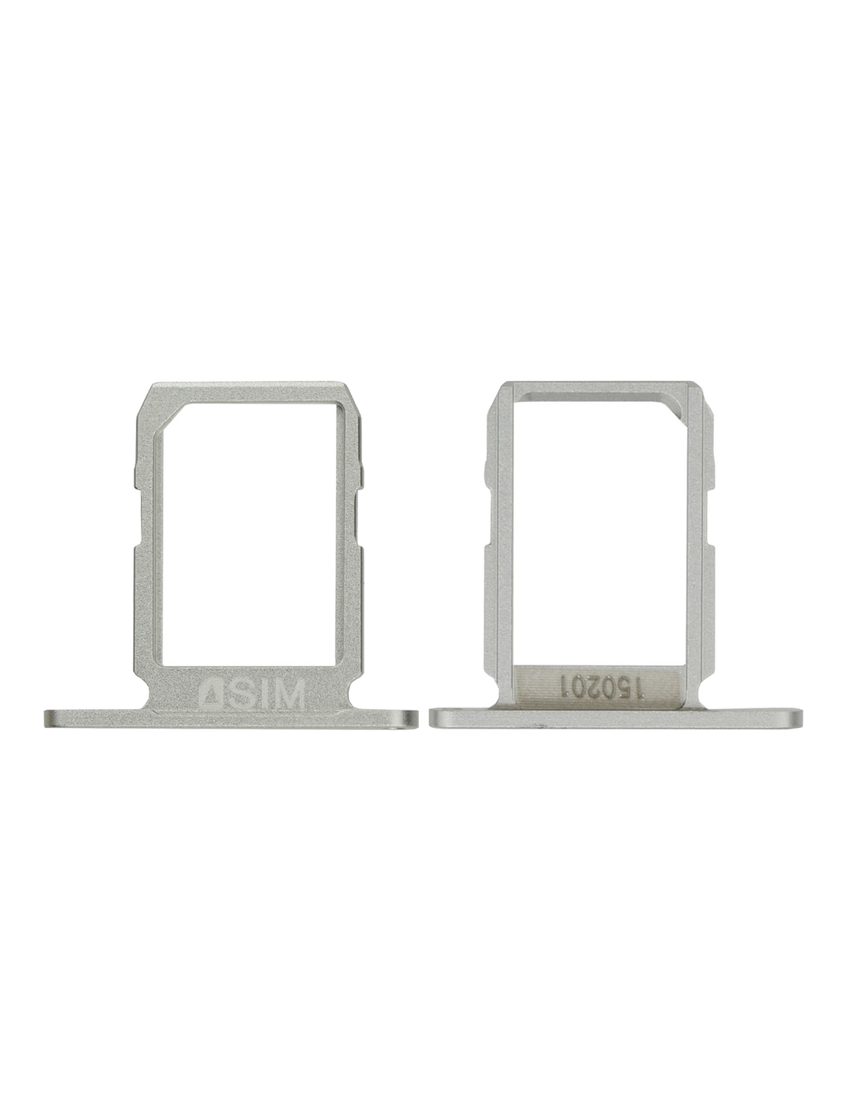 Replacement Sim Card Tray Compatible For Samsung Galaxy S6 (Silver)