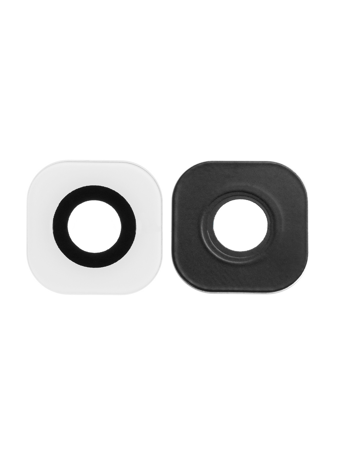 Back Camera Lens Replacement (Glass Only) With Adhesive Compatible For Samsung Galaxy S6 / S6 Edge (White)