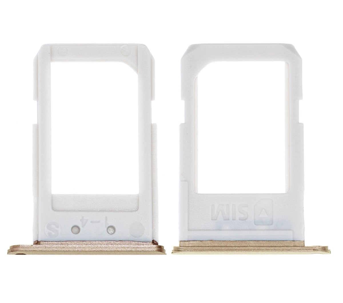 Replacement Sim Card Tray Compatible For Samsung Galaxy S6 Edge Plus (Gold Platinum)