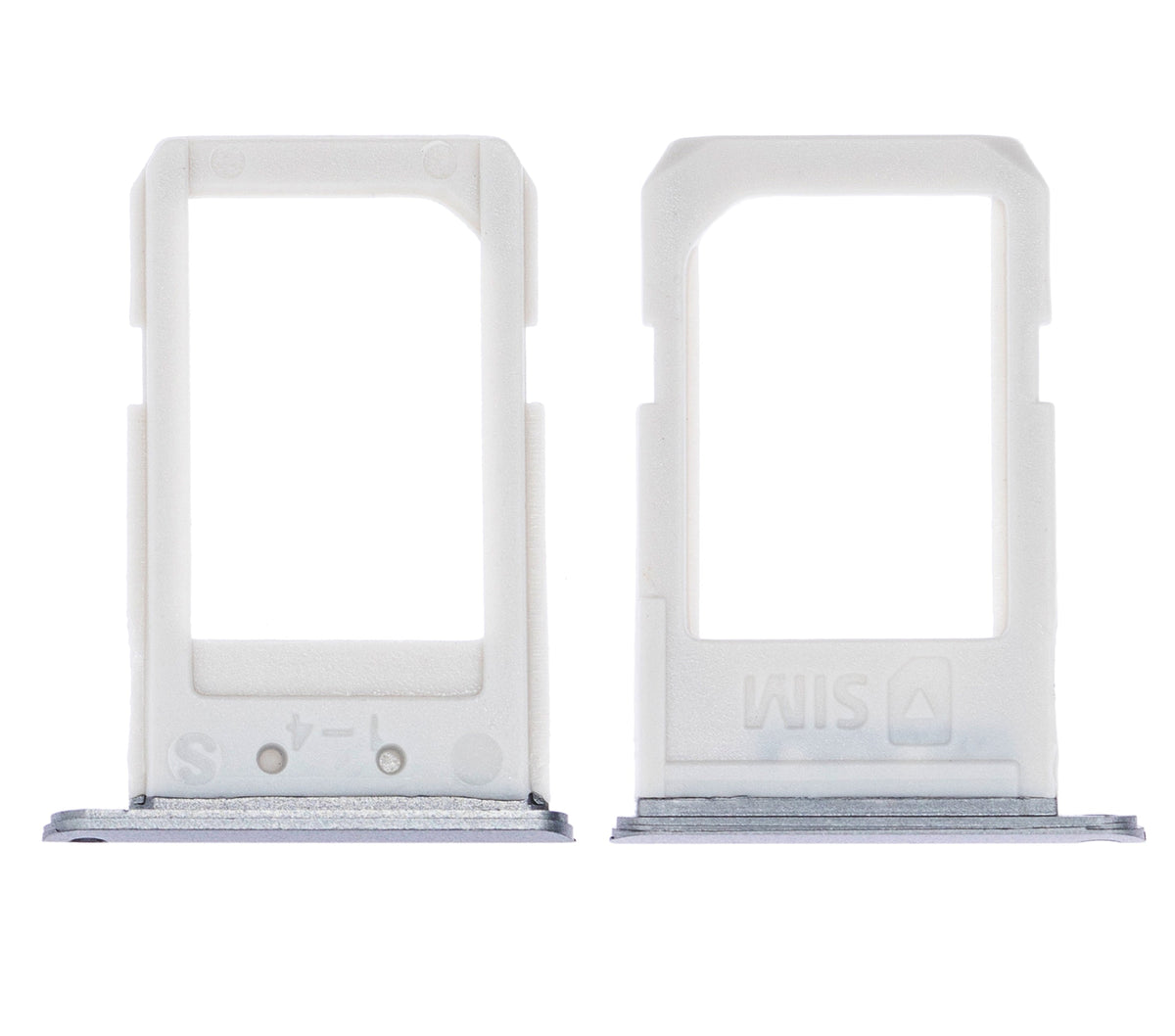 Sim Card Tray Compatible For Samsung Galaxy S6 Edge Plus Replacement (Black Sapphire)