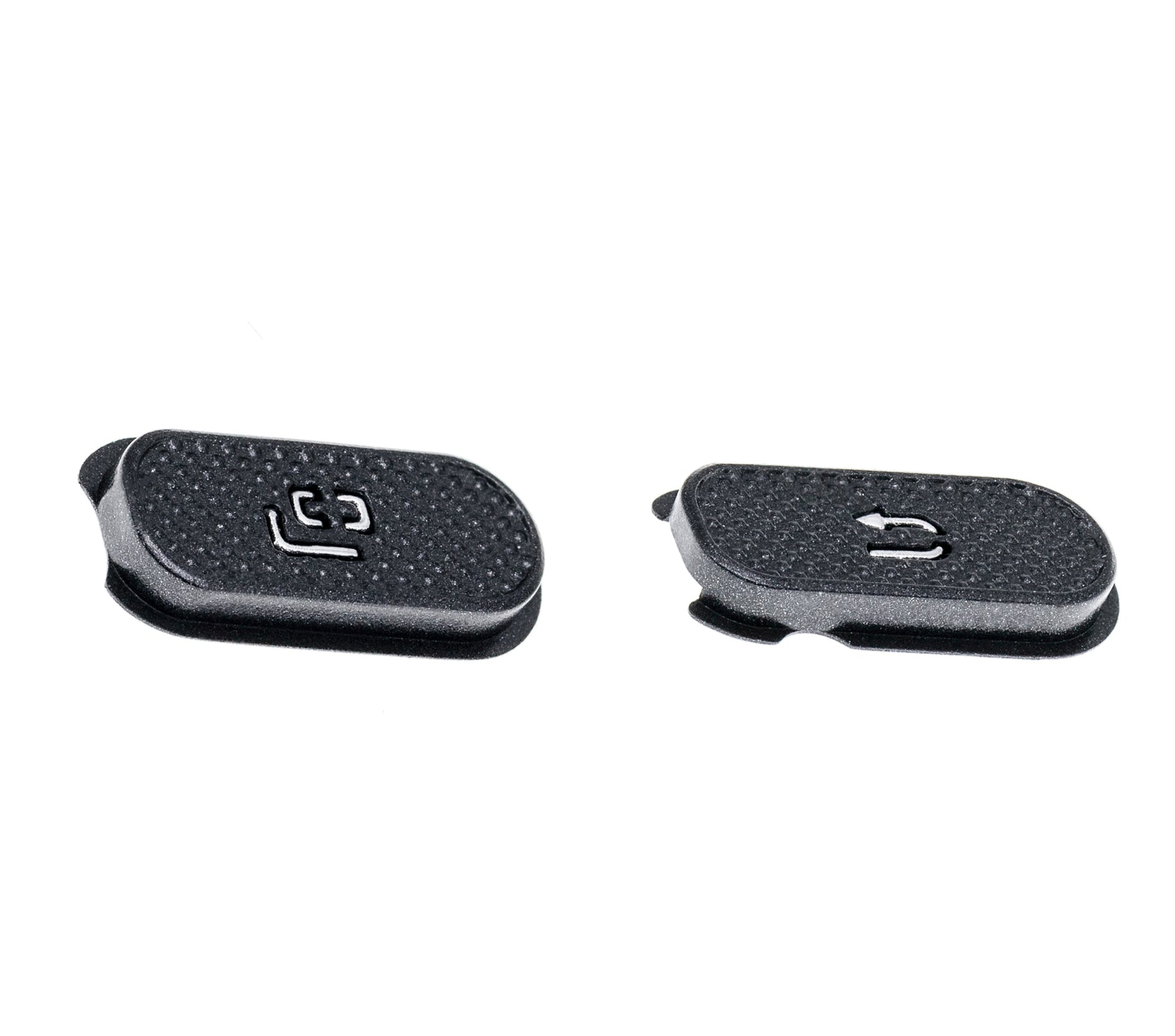 Hard Buttons (Menu / Return) Compatible For Samsung Galaxy S7 Active Replacement (Titanium Gray)