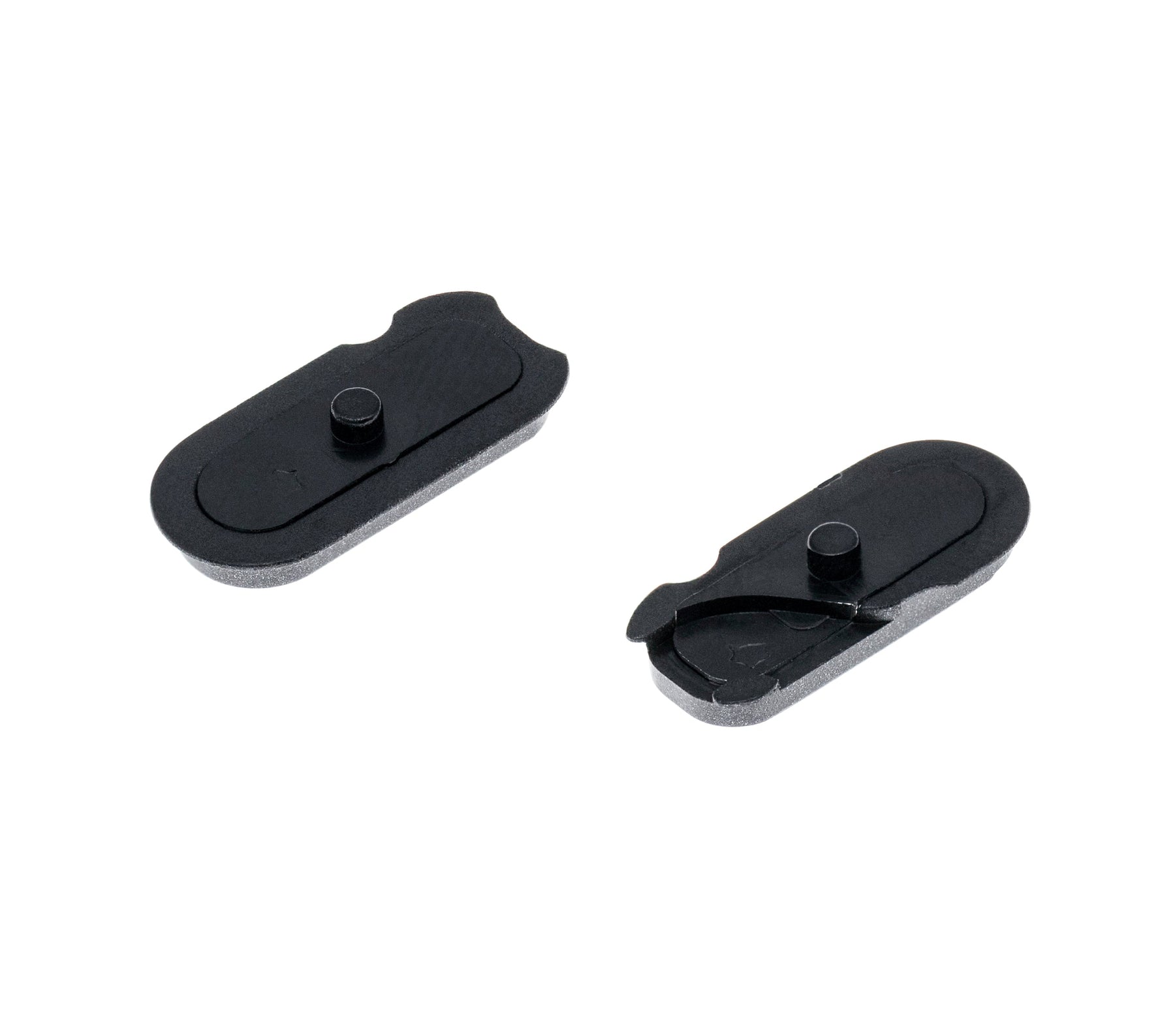 Hard Buttons (Menu / Return) Compatible For Samsung Galaxy S7 Active Replacement (Titanium Gray)
