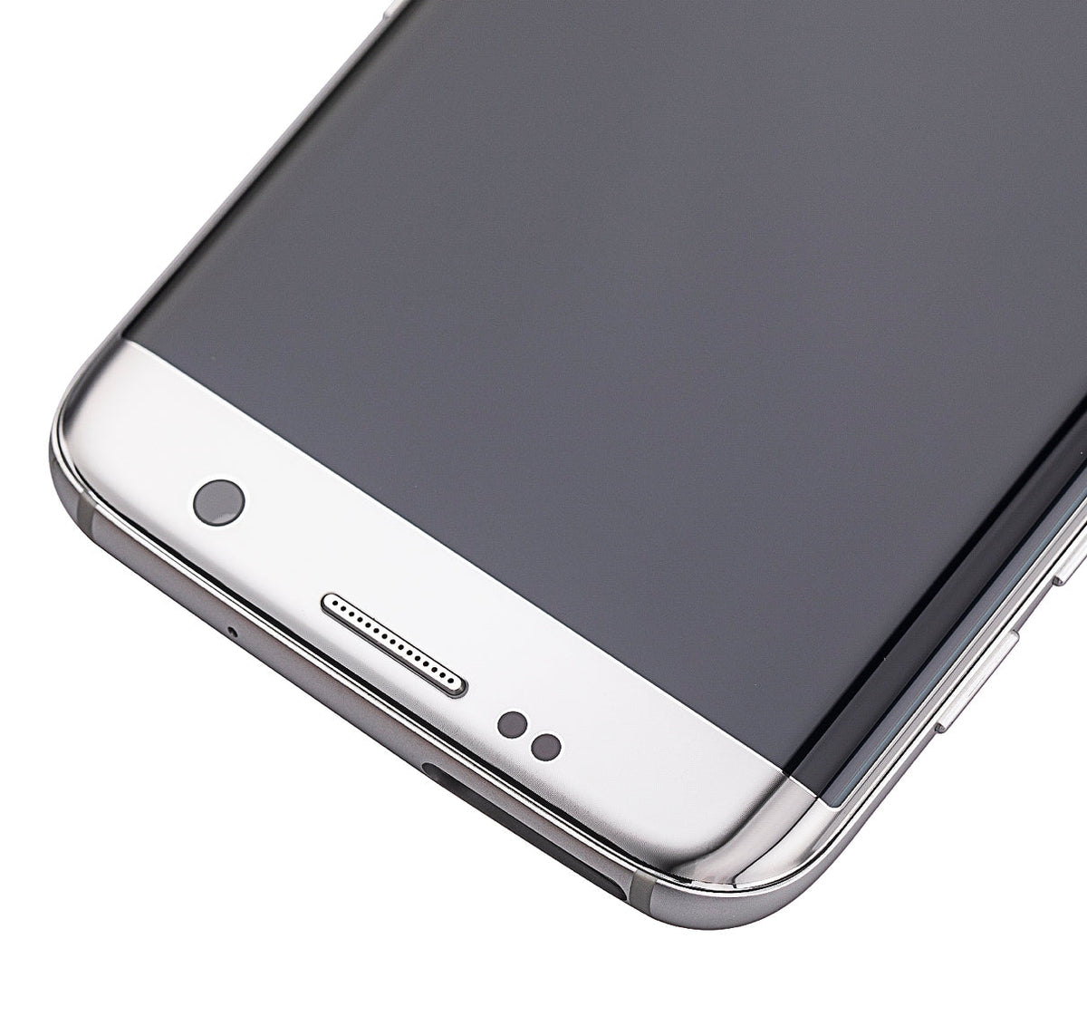 OLED Assembly With Frame Compatible For Samsung Galaxy S7 Edge Replacement (International / G935F) (Refurbished) (Silver)