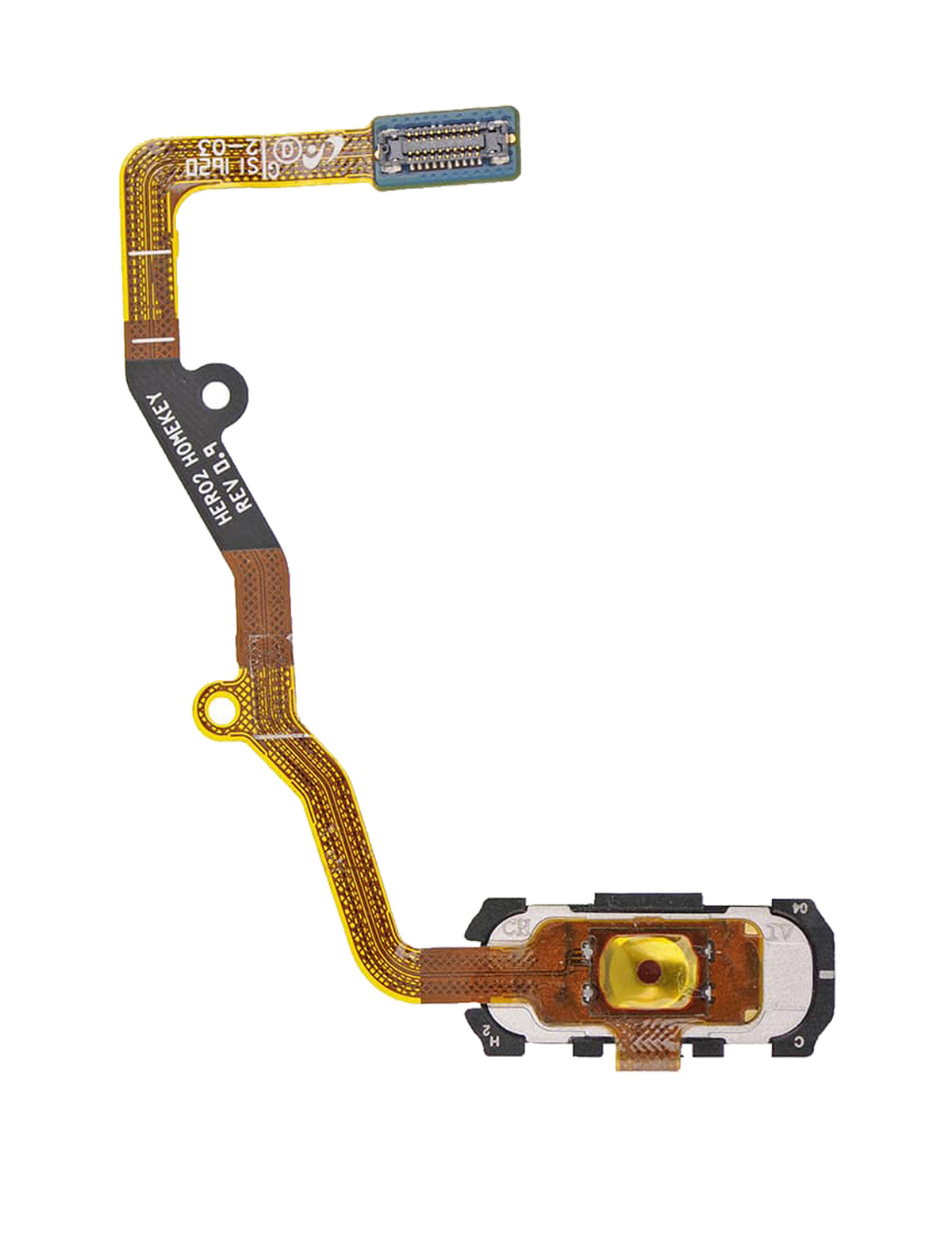 Replacement Home Button Flex Cable Compatible For Samsung Galaxy S7 Edge (Rose Gold)