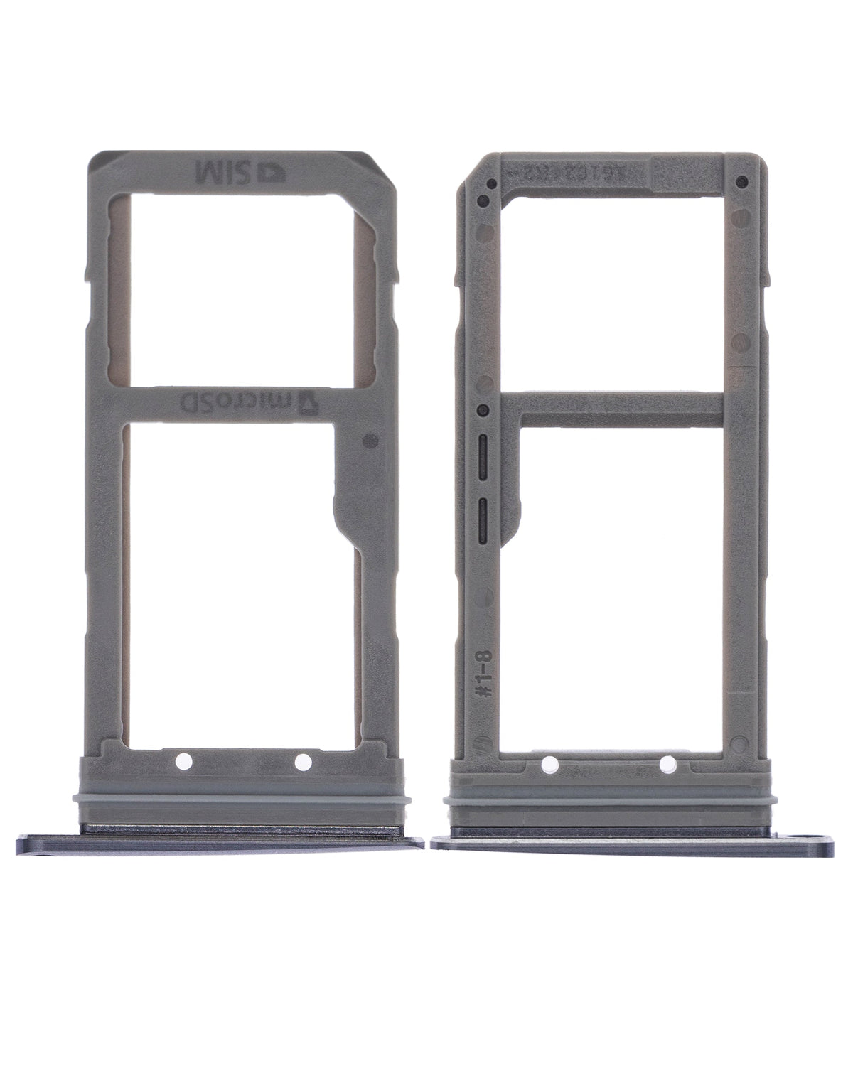 Single Sim Card Tray Compatible For Samsung Galaxy S7 Edge Replacement (Black)