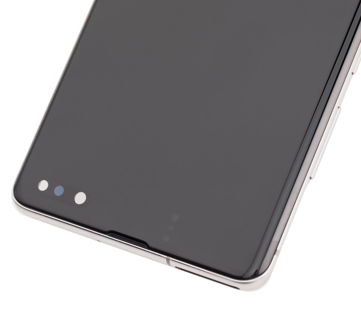 OLED Assembly With Frame Compatible For Samsung Galaxy S10 5G Replacement by Macfactory.Store(Service Pack) (Crown Silver)