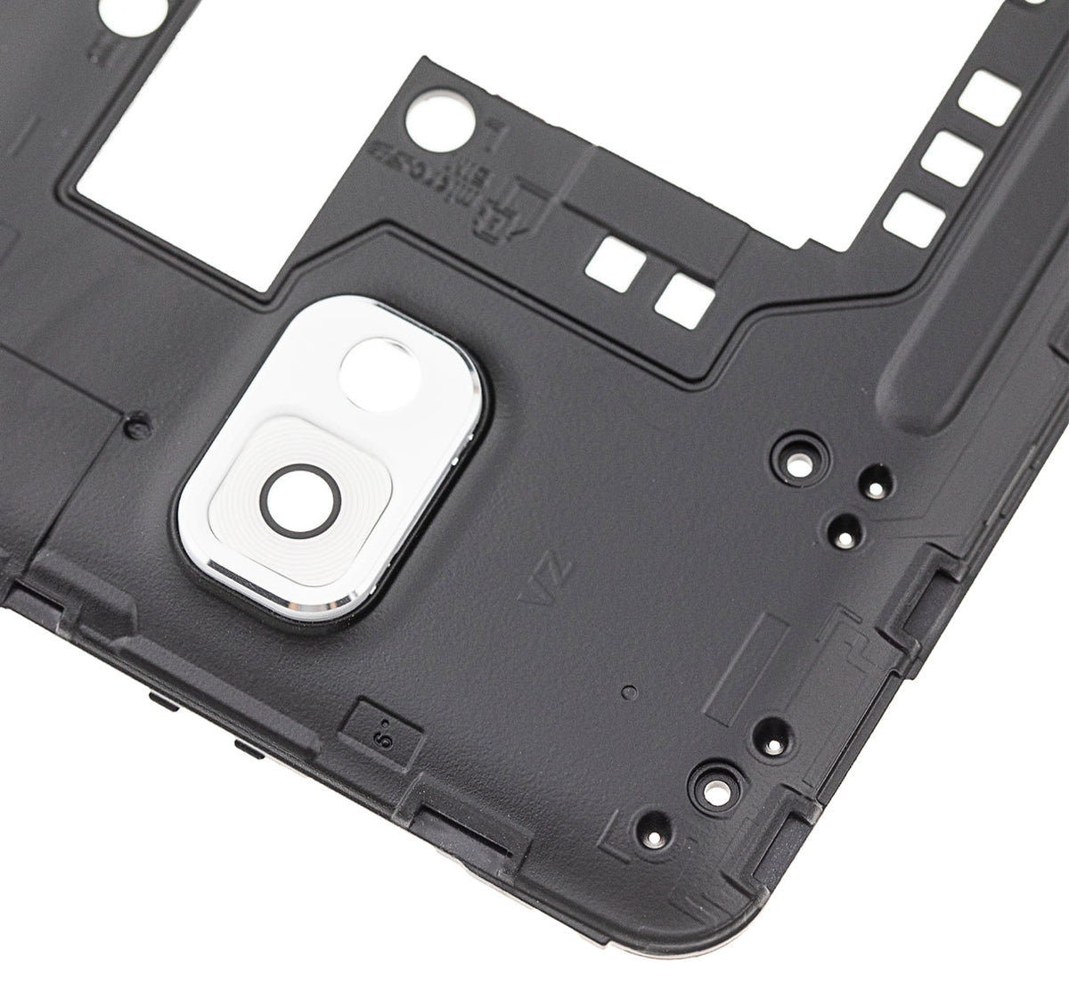 Mid-Frame Housing Compatible For Samsung Note 3 N900V Replacement (White)