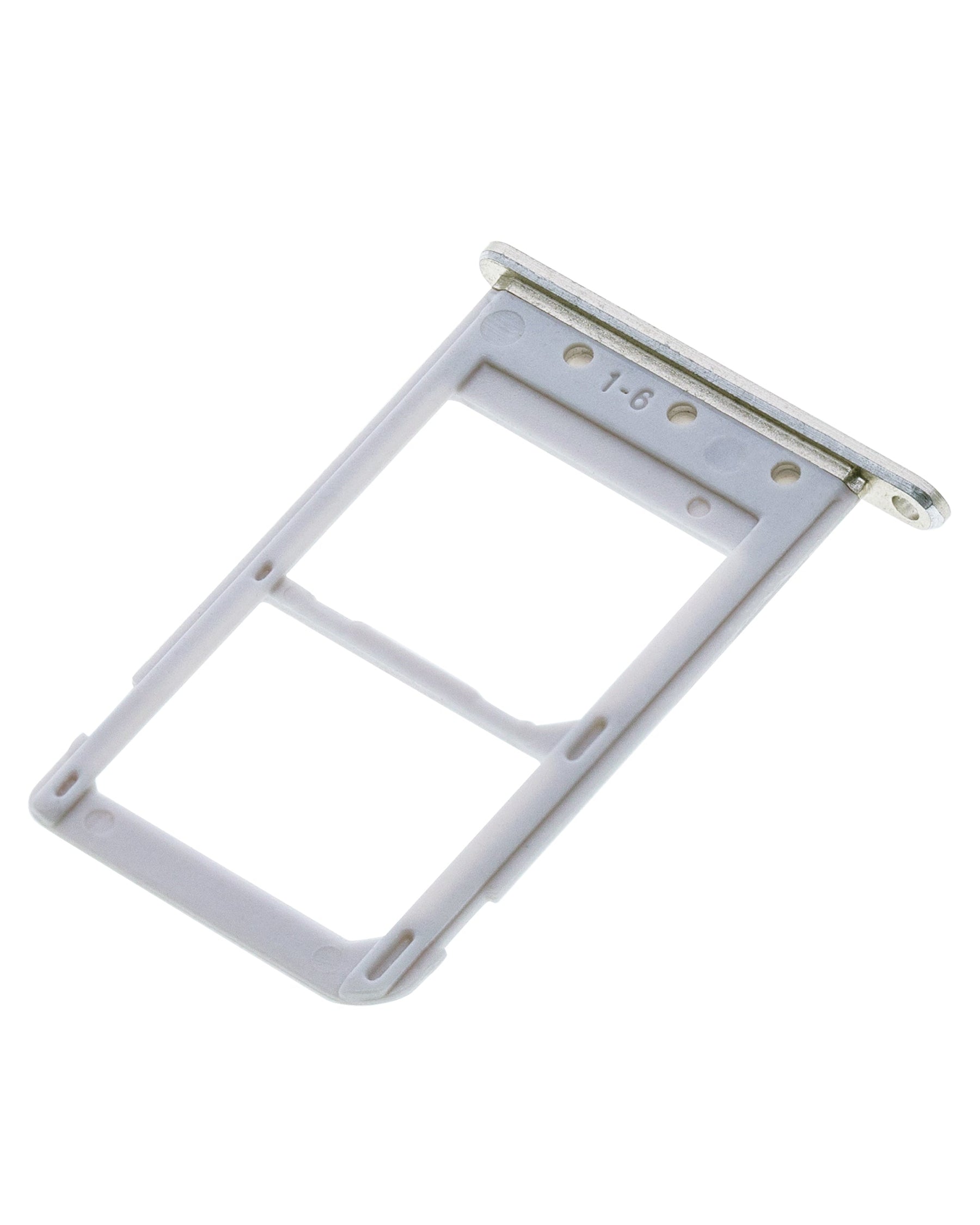 Dual Sim Card Tray Replacement Compatible For Samsung Galaxy Note 5 (Gold Platinum)