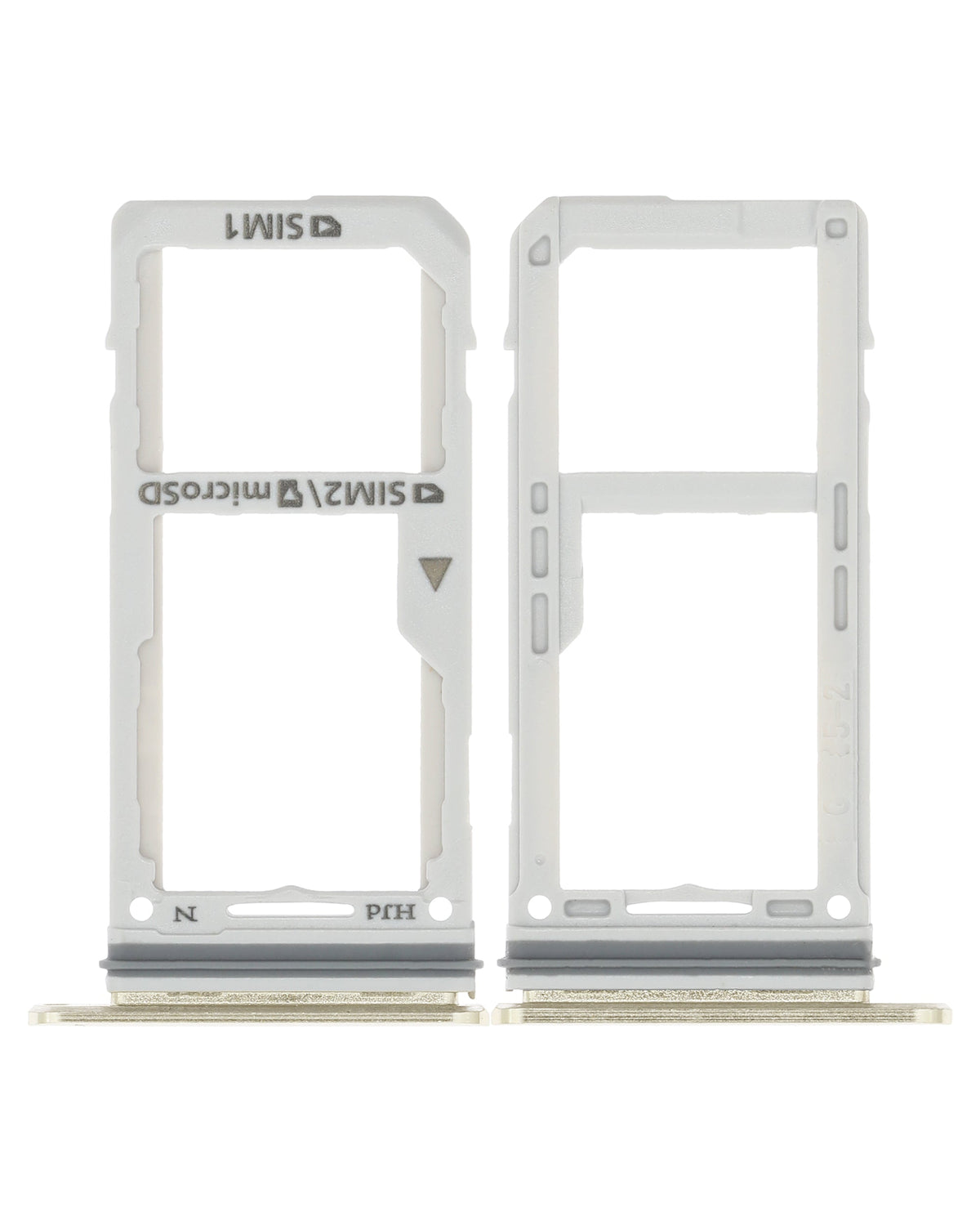 Dual Sim Card Tray Compatible For Samsung Galaxy Note 8 Replacement (Maple Gold)