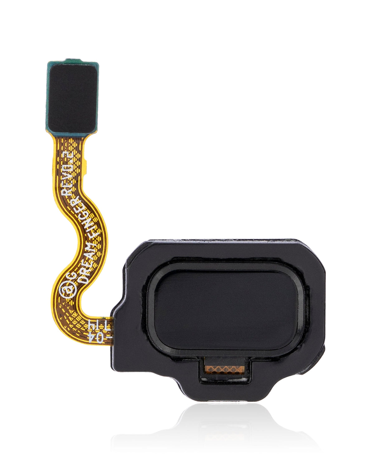 Fingerprint Reader With Flex Cable Replacement Compatible For Samsung Galaxy S8 / S8 Plus (Midnight Black)