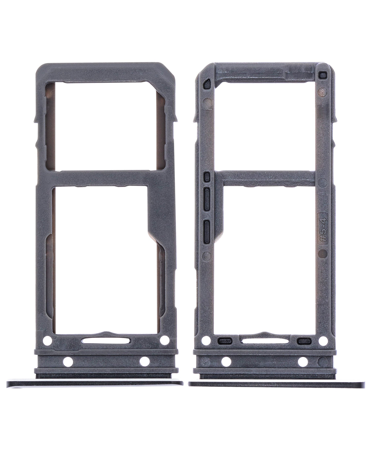 Dual Sim Card Tray Compatible For Samsung Galaxy S8 / S8 Plus Replacement (Midnight Black)