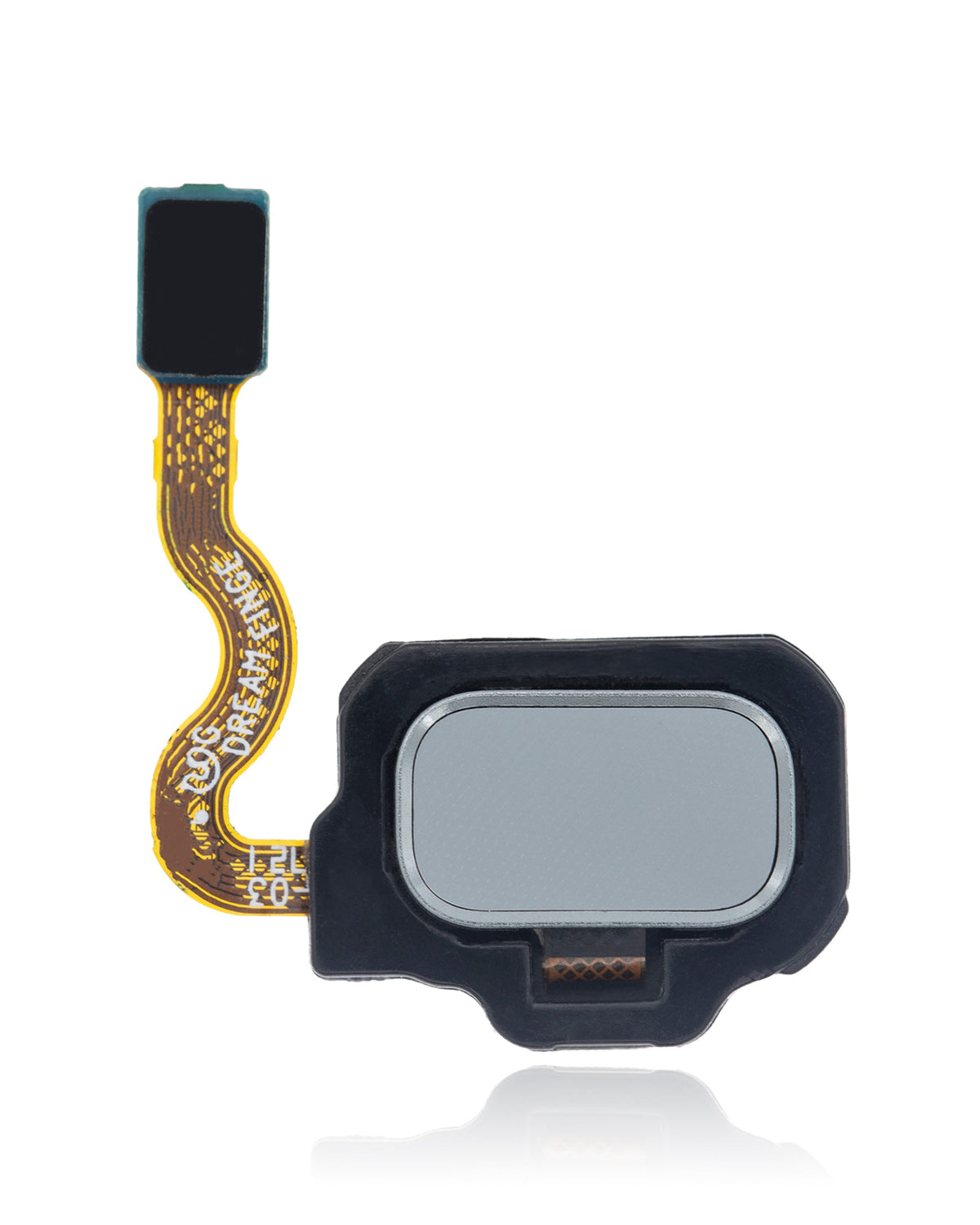 Fingerprint Reader With Flex Cable Replacement Compatible For Samsung Galaxy S8 / S8 Plus (Arctic Silver)