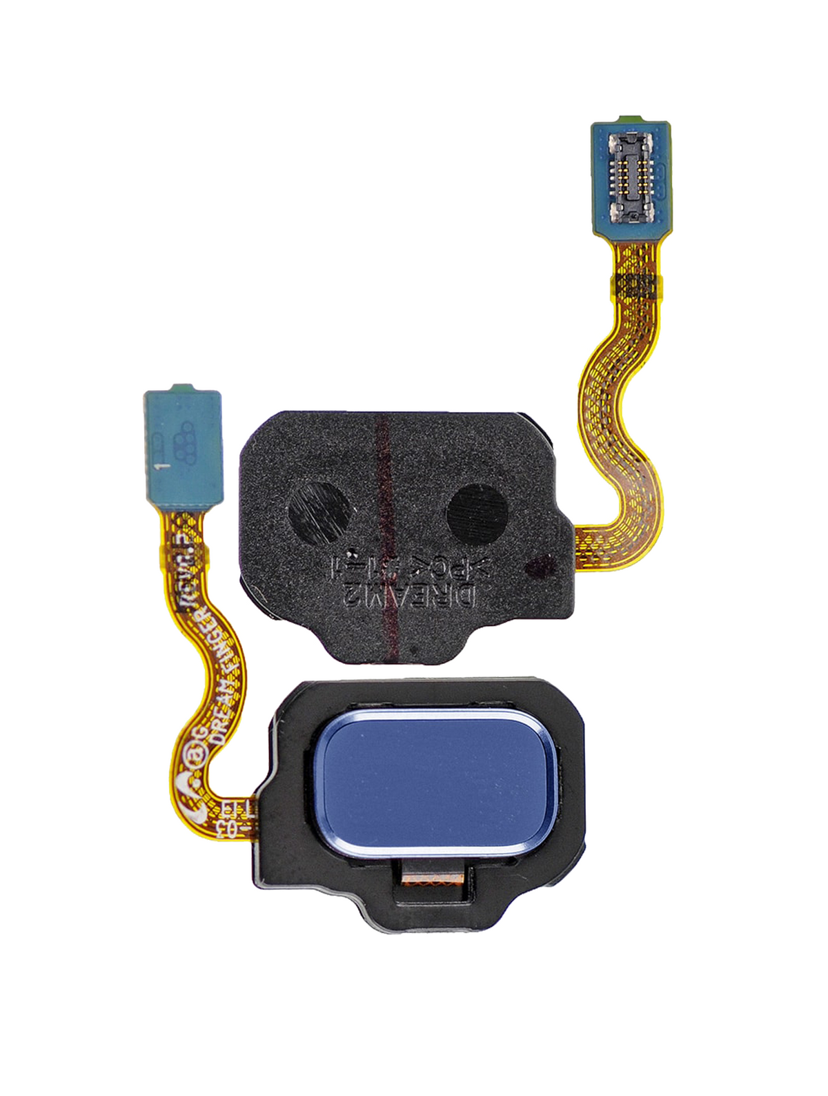 Replacement Fingerprint Reader With Flex Cable Compatible For Samsung Galaxy S8 / S8 Plus (Coral Blue)