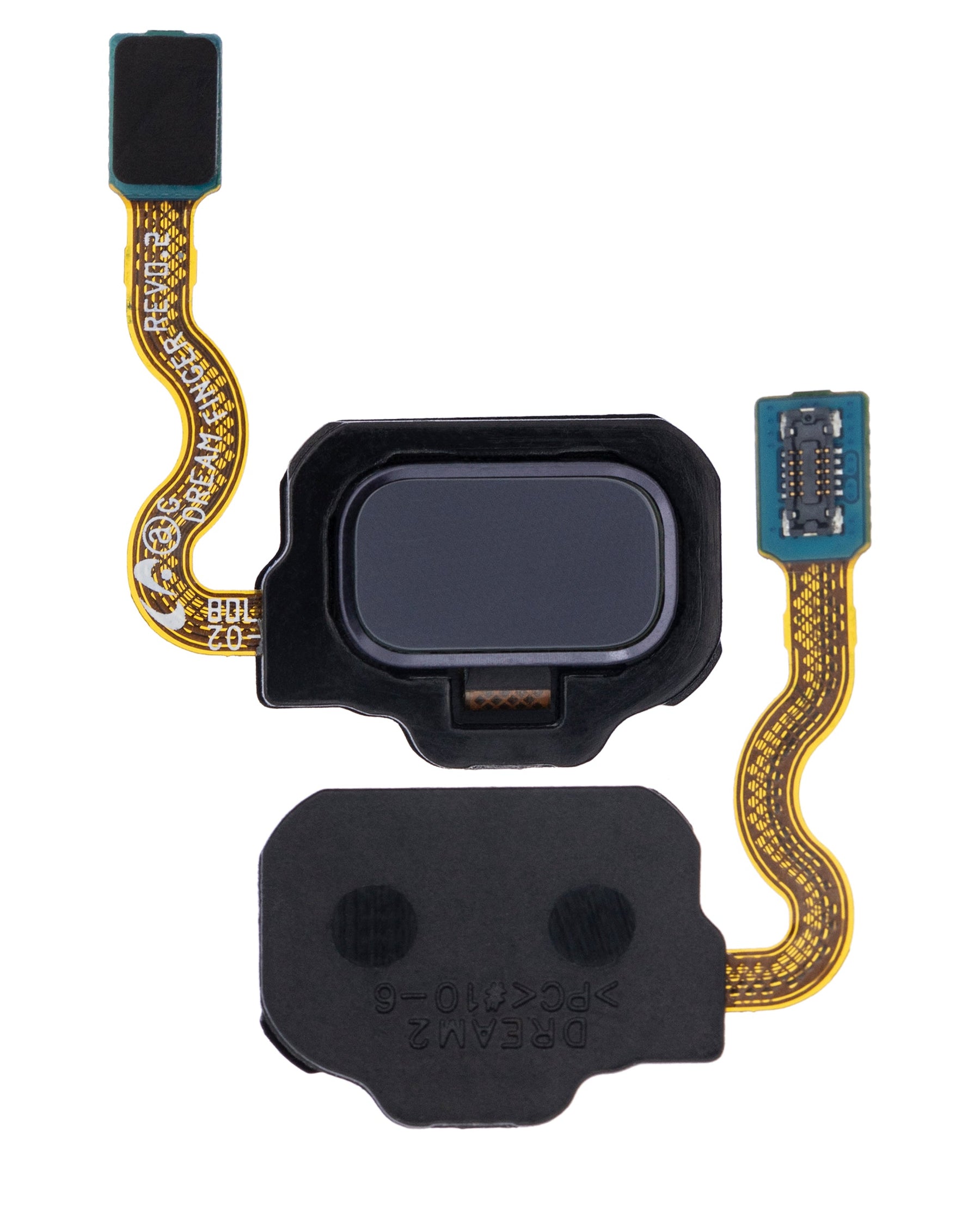 Fingerprint Reader With Flex Cable Replacement Compatible For Samsung Galaxy S8 / S8 Plus (Orchid Gray) (Service Pack)