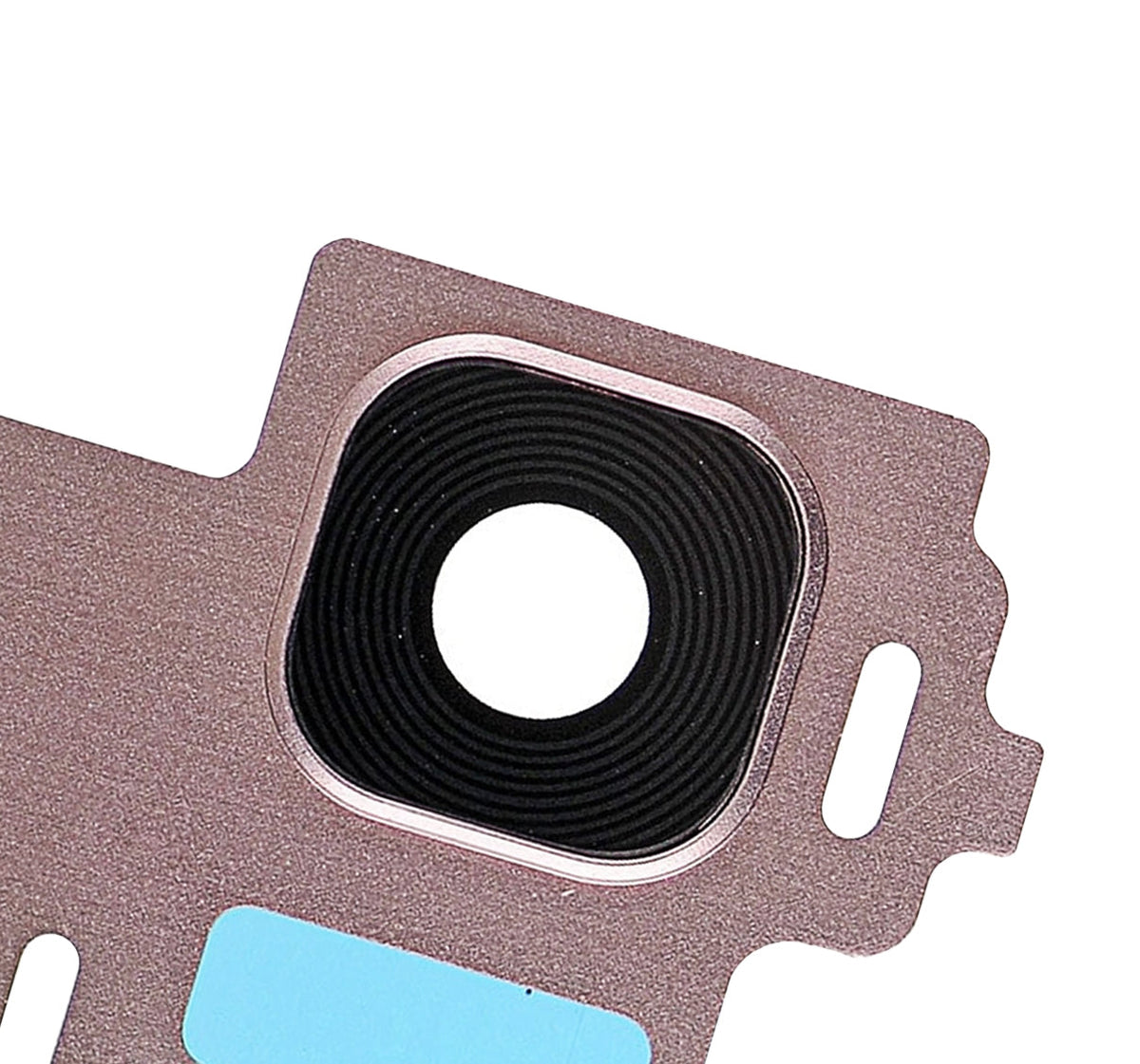 Replacement Back Camera Lens With Bezel Ring Compatible For Samsung Galaxy S8 (Rose Gold)
