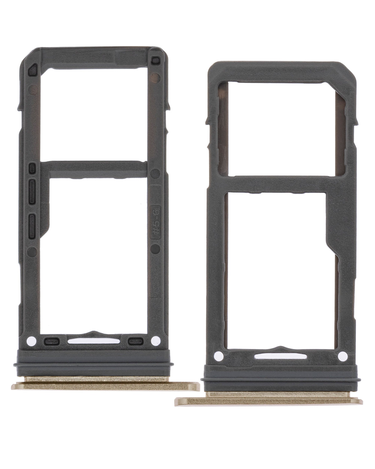 Dual Sim Card Tray Compatible For Samsung Galaxy S8 / S8 Plus Replacement  (Maple Gold)