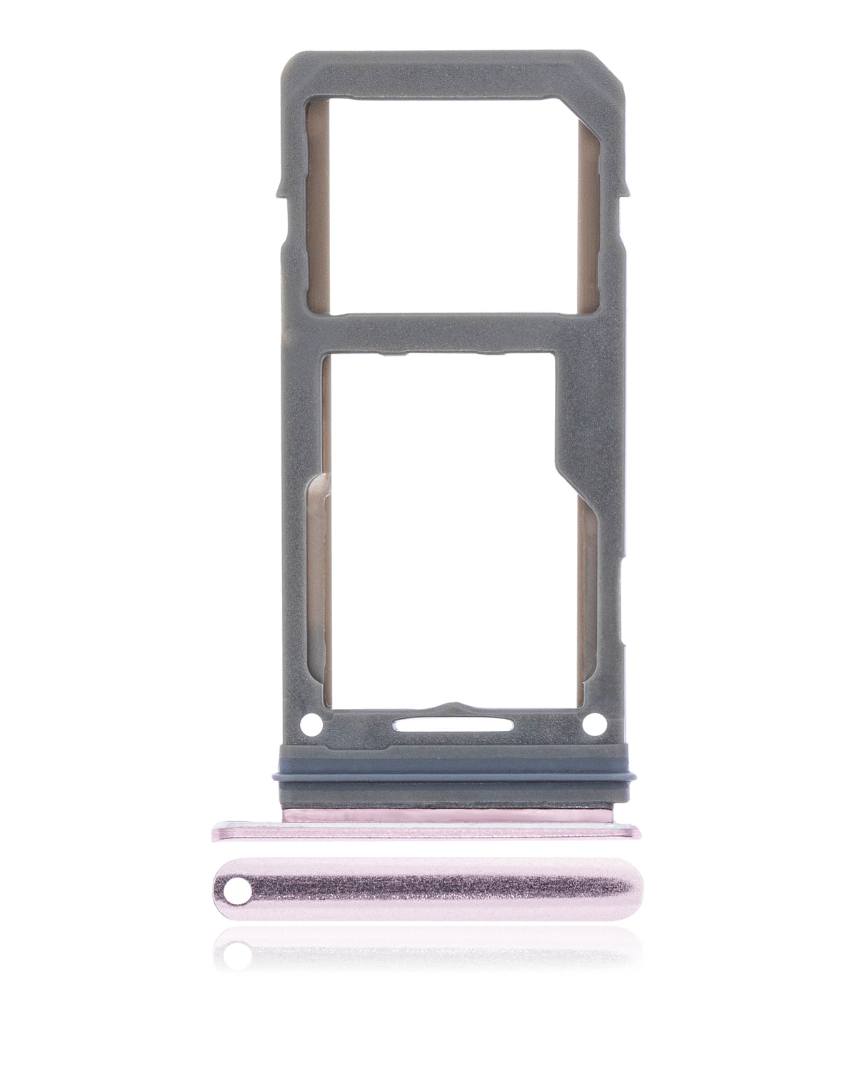 Replacement Dual Sim Card Tray Compatible For Samsung Galaxy S8 / S8 Plus (Rose Gold)
