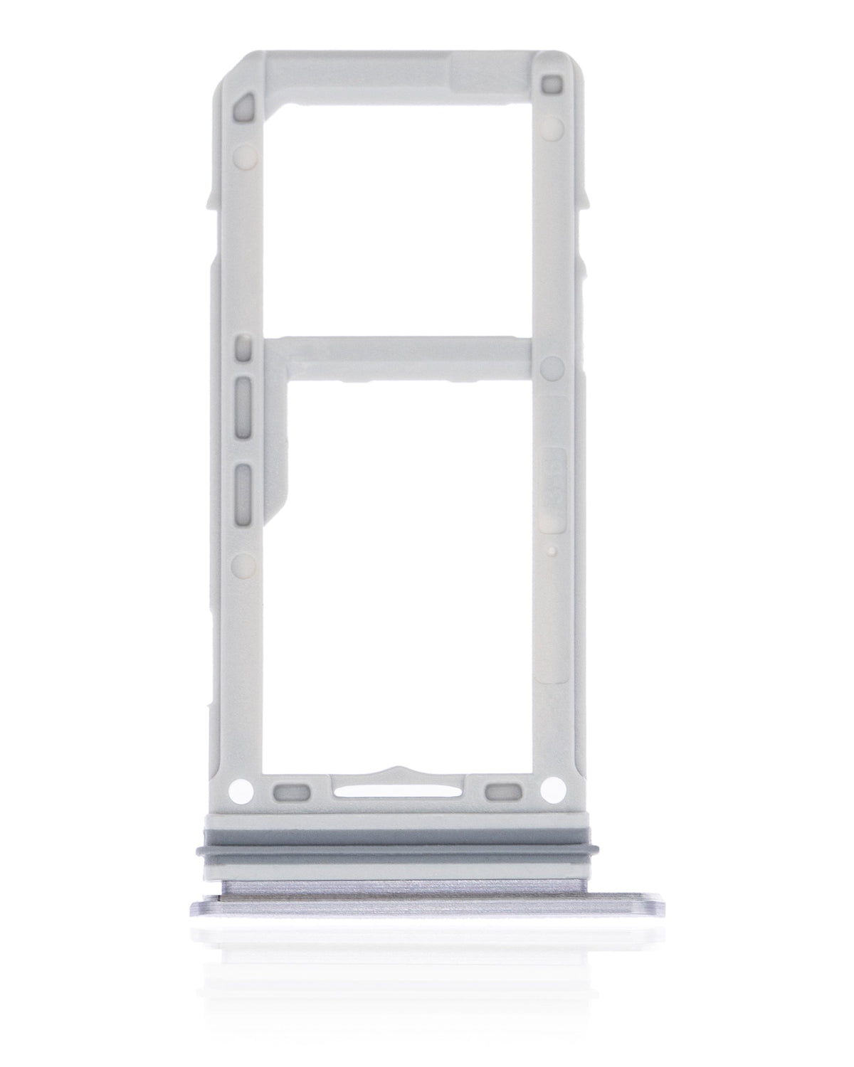 Dual Sim Card Tray Compatible For Samsung Galaxy S8 / S8 Plus Replacement (Orchid Gray)