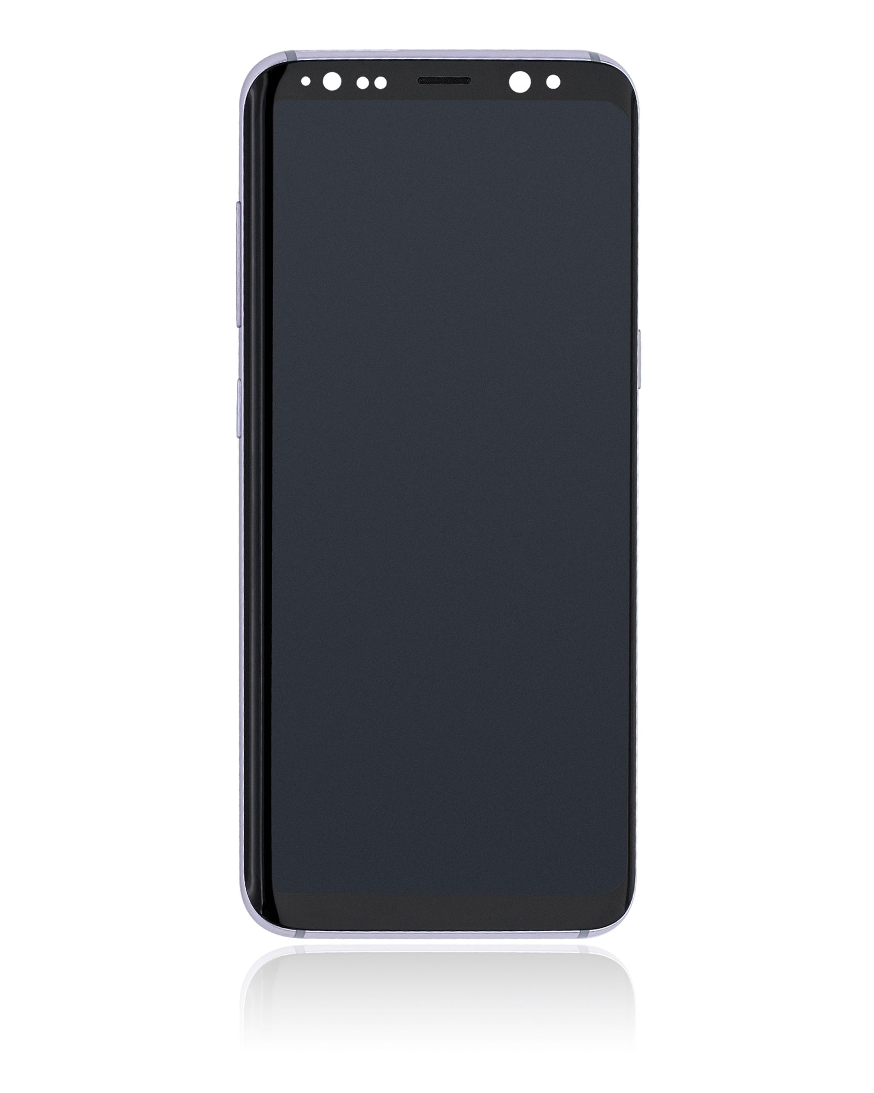 Replacement OLED Assembly With Frame Compatible For Samsung Galaxy S8 (Refurbished) (Orchid Gray)