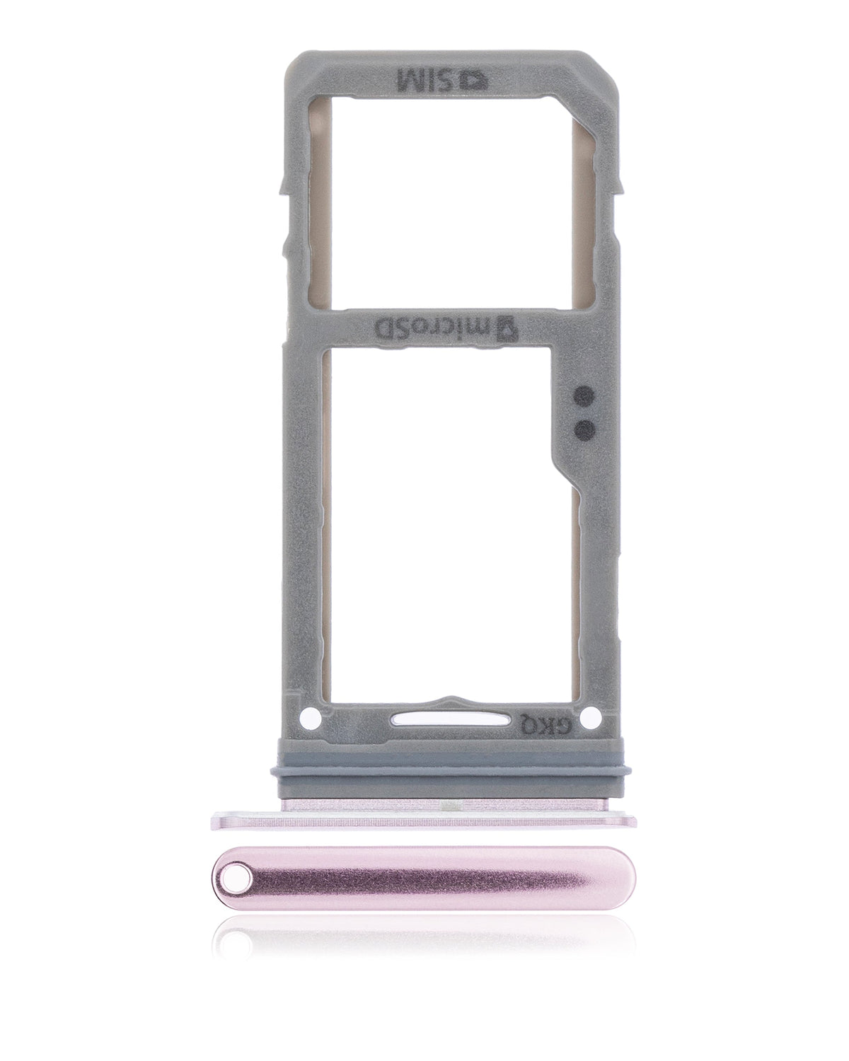 Single Sim Card Tray Replacement  Compatible For Samsung Galaxy S8 / S8 Plus (Rose Pink)
