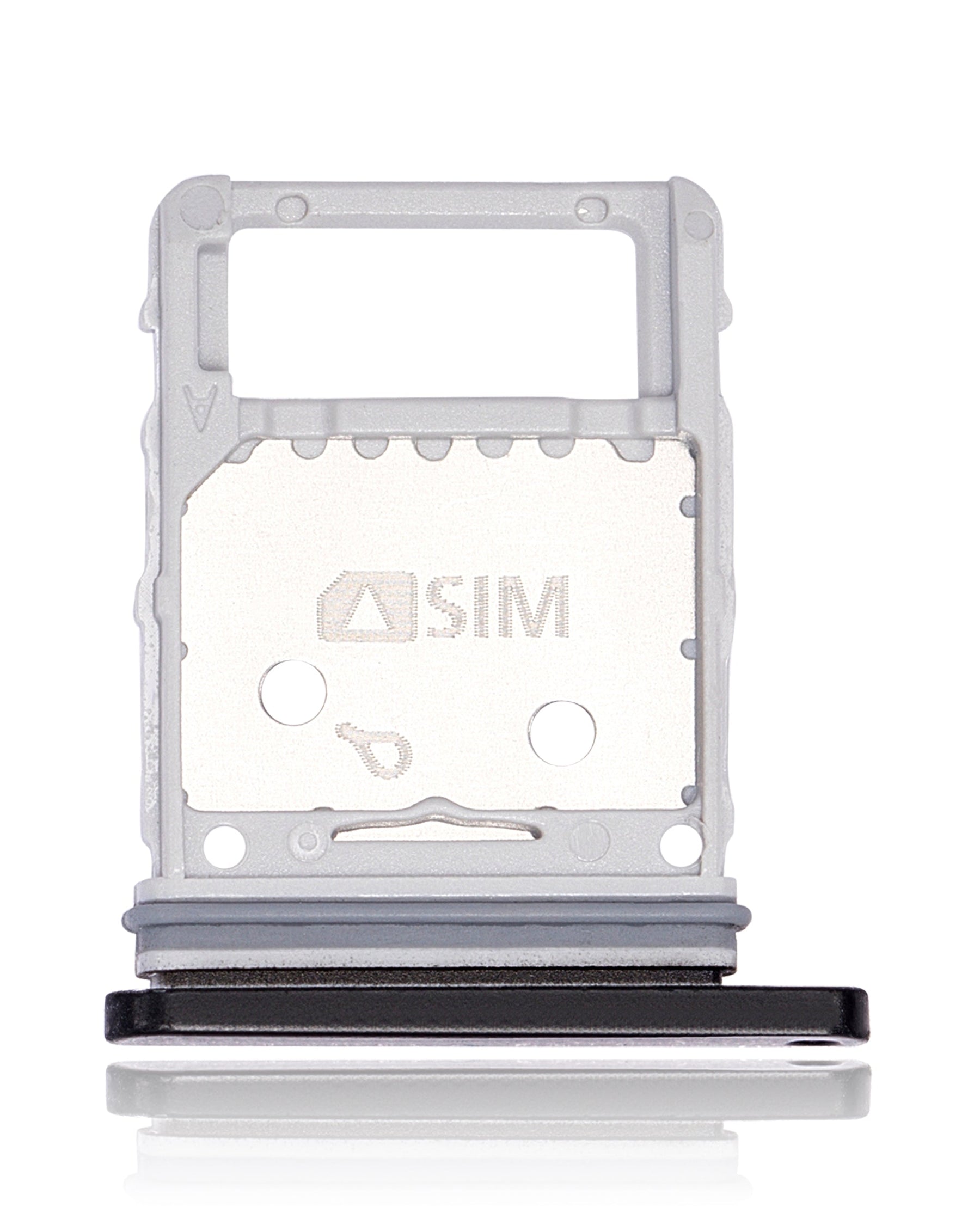 Single Sim Card Tray Compatible For Samsung Galaxy S8 Active Replacement (Meteor Gray)