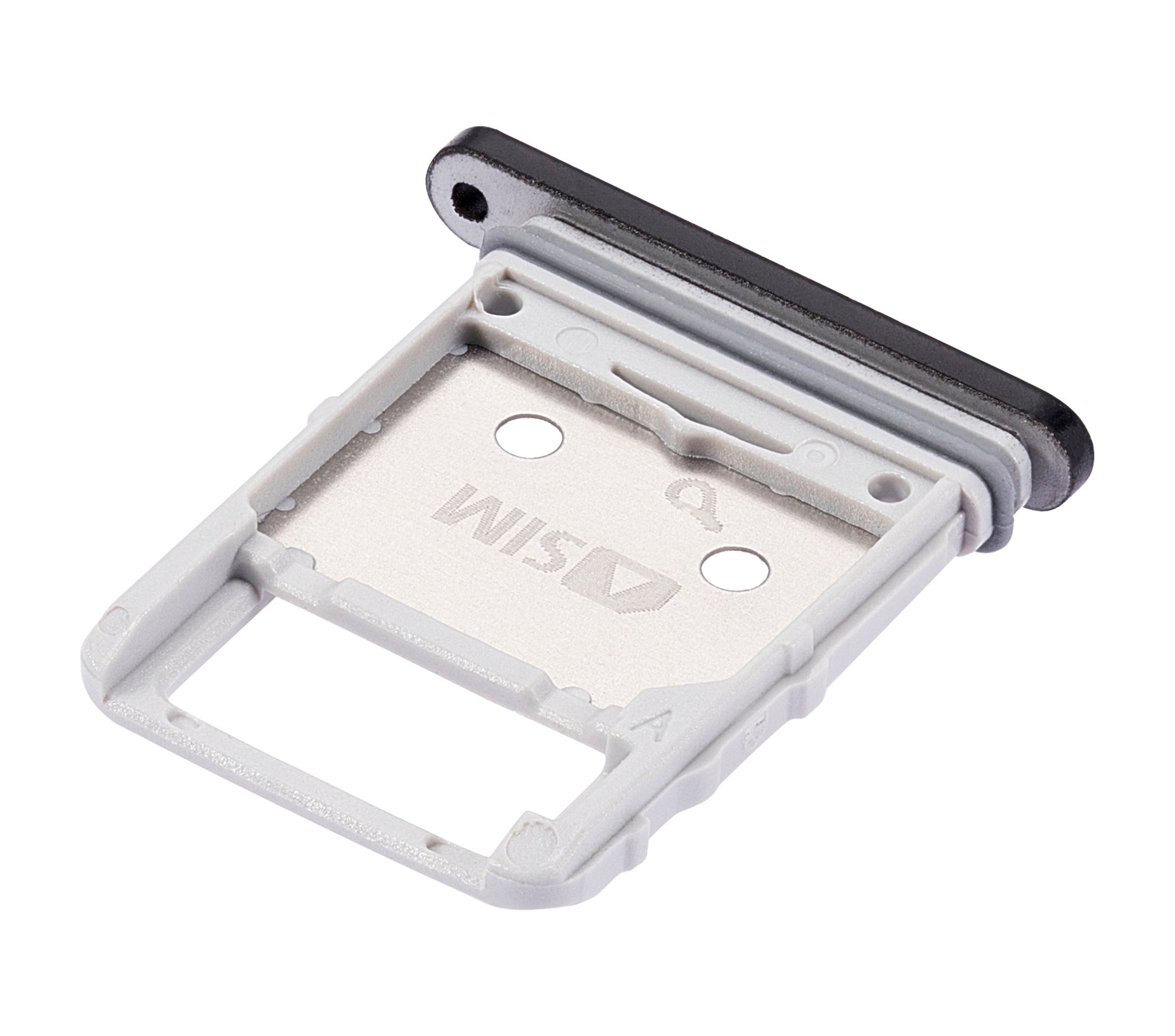 Single Sim Card Tray Compatible For Samsung Galaxy S8 Active Replacement (Meteor Gray)
