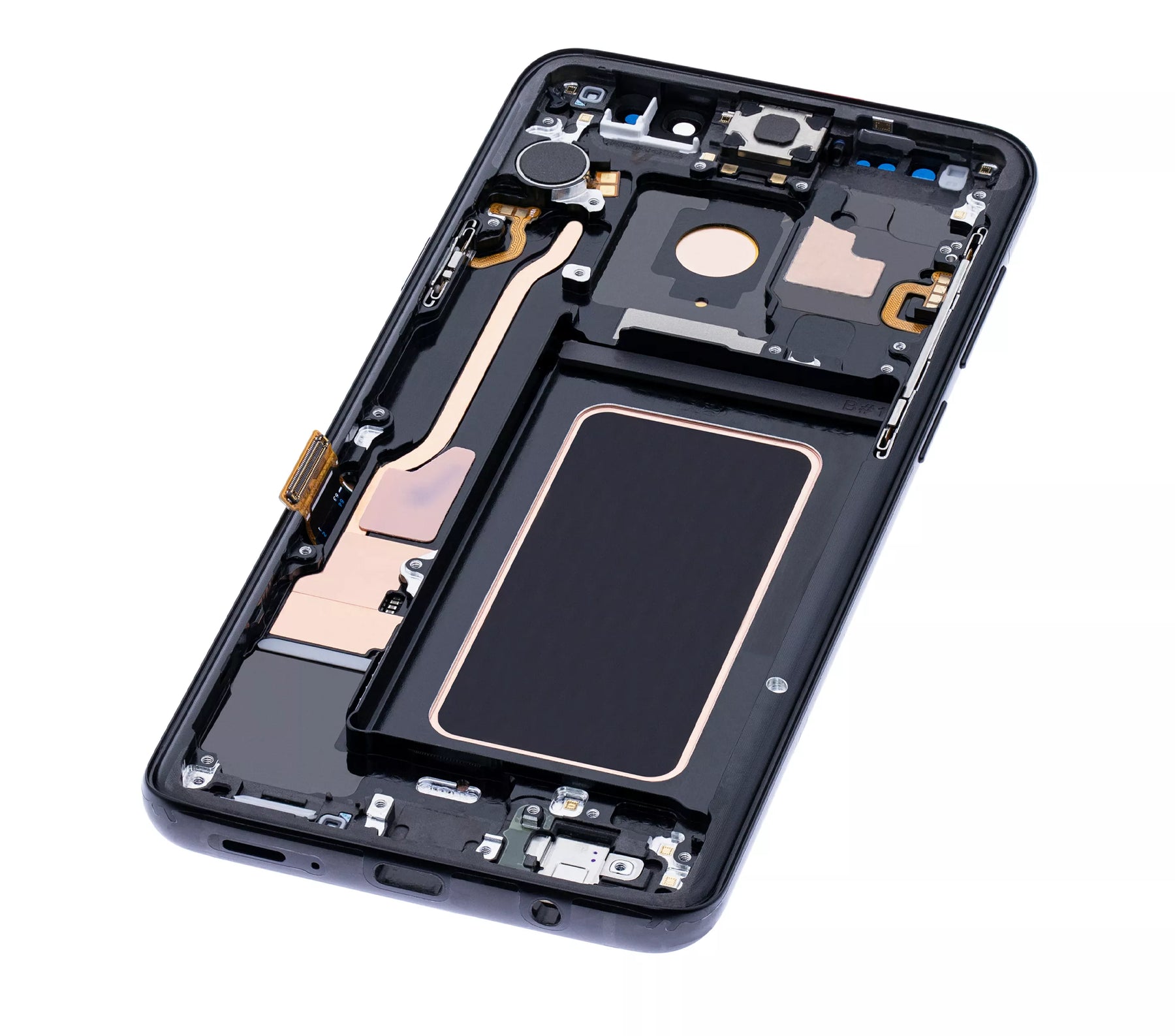 Replacement OLED Assembly With Frame Compatible For Samsung Galaxy S9 Plus (Service Pack) (Midnight Black)