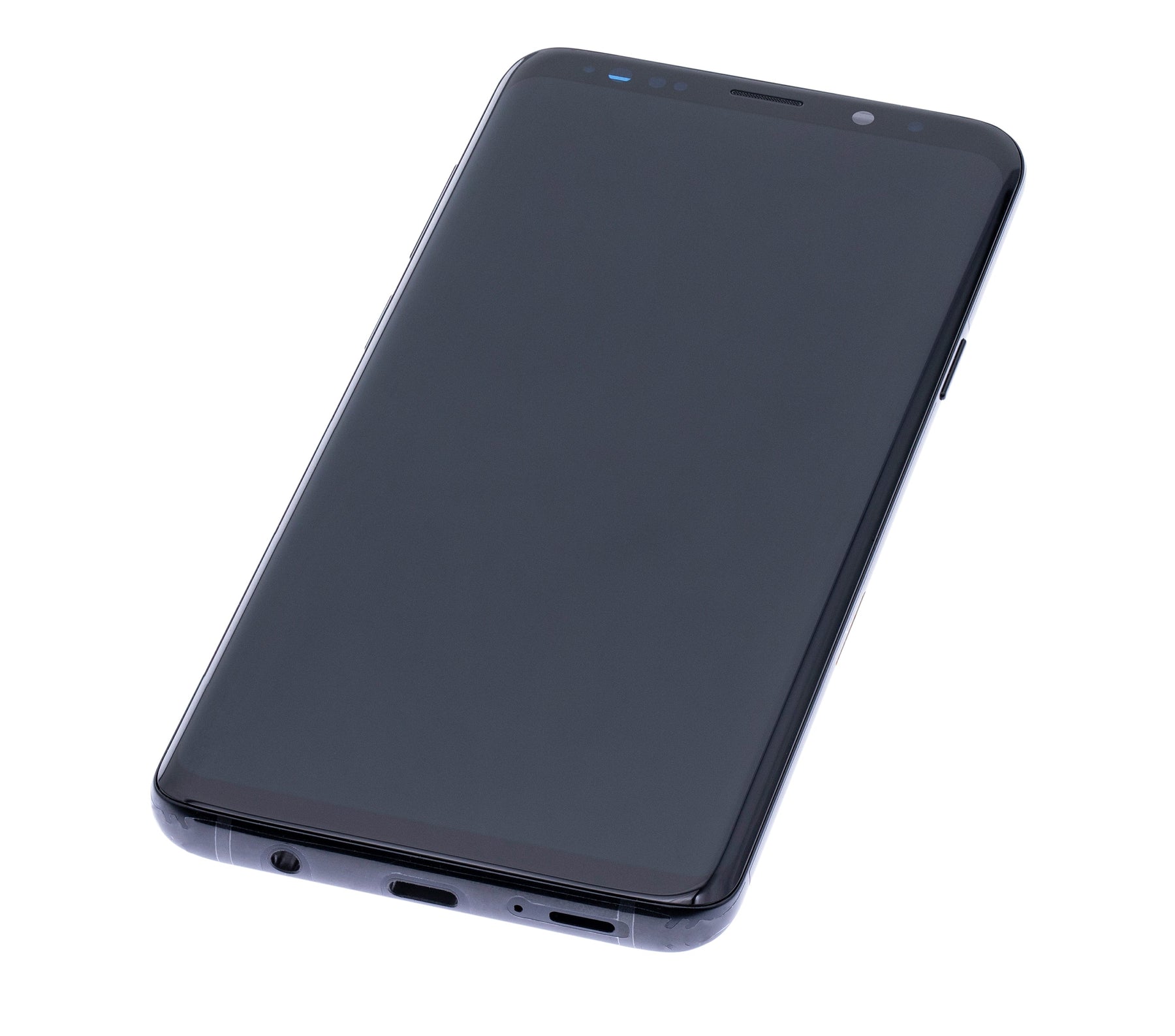 OLED Assembly With Frame Compatible For Samsung Galaxy S9 Plus Replacement (Vemake) (Midnight Black)