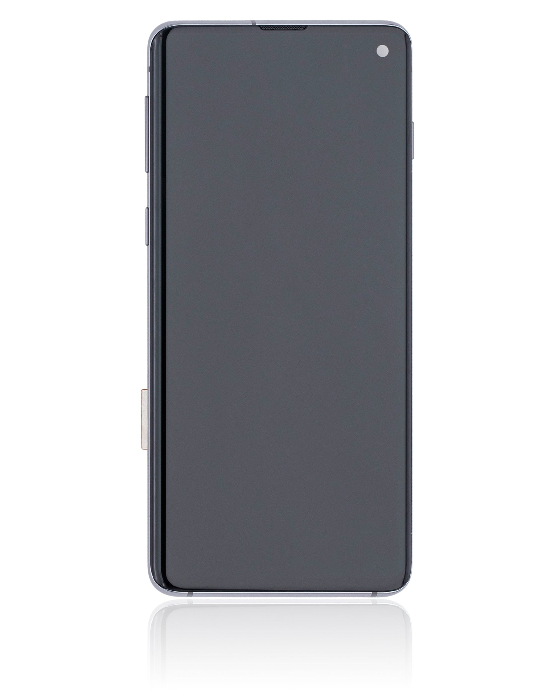 Replacement OLED Assembly With Frame Compatible For Samsung Galaxy S10 (Refurbished) (Prism White)