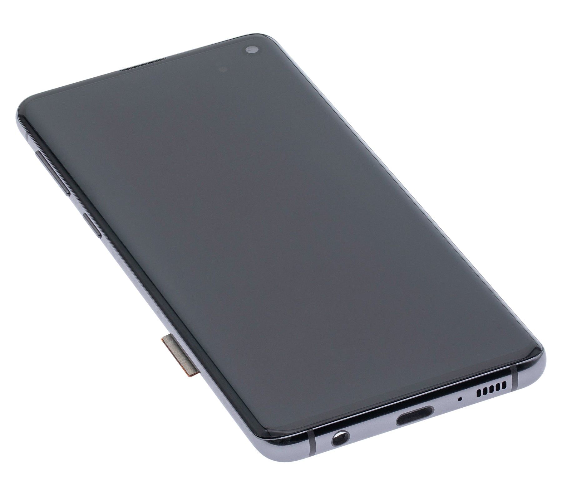 Replacement OLED Assembly With Frame Compatible For Samsung Galaxy S10 (Refurbished) (Prism White)
