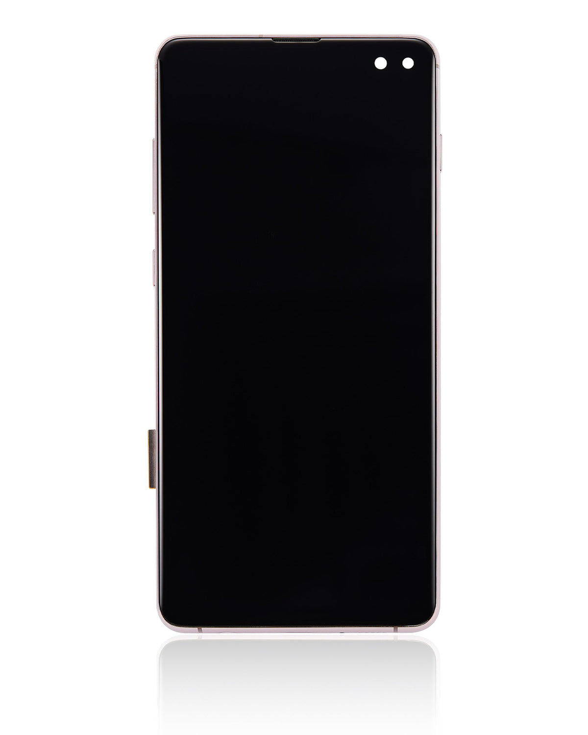 LCD Assembly With Frame (Without Finger Print Sensor) Compatible For Samsung Galaxy S10 Plus Replacement (Aftermarket Plus: TFT) (Flamingo Pink)