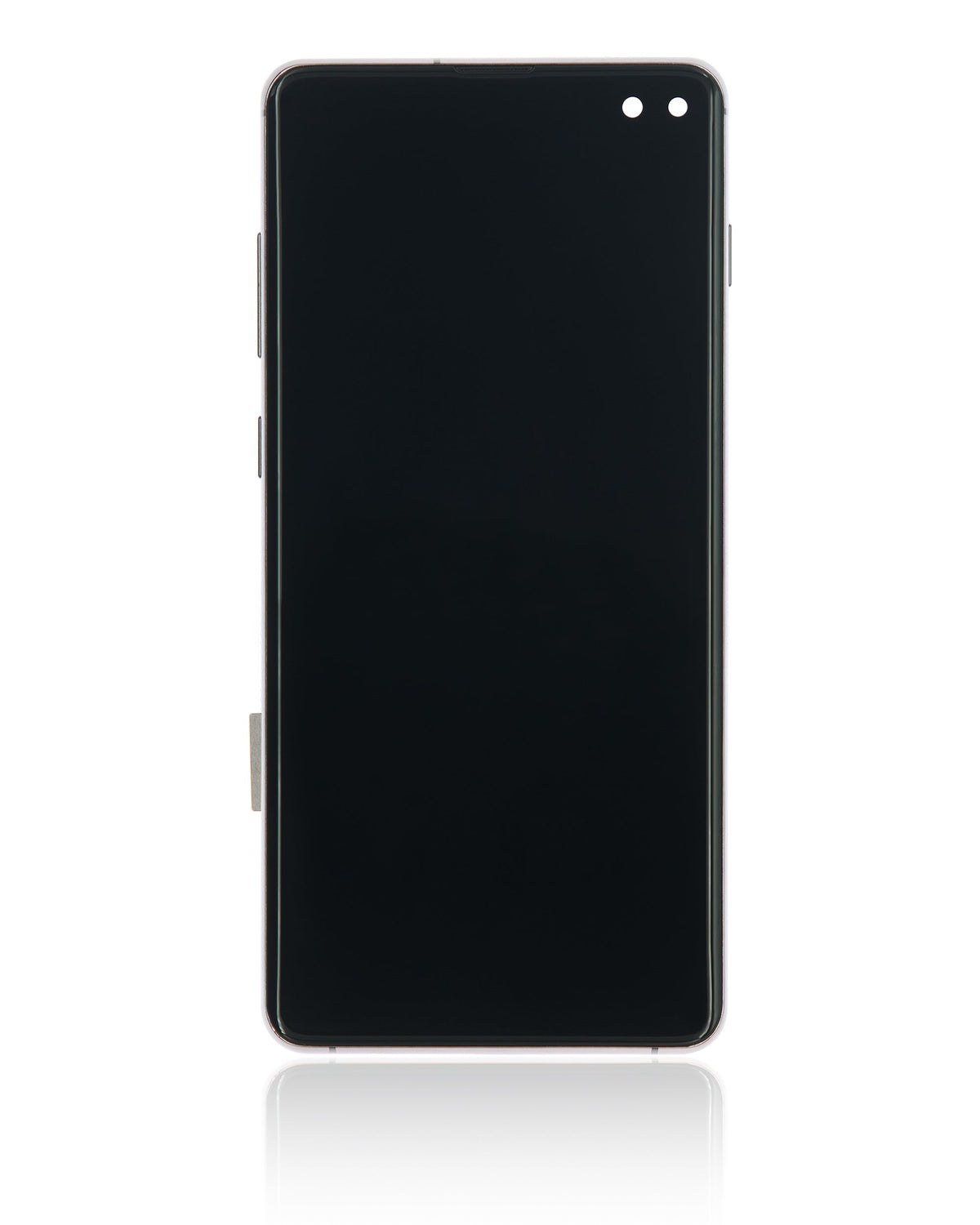 Replacement LCD Assembly With Frame (Without Finger Print Sensor) Compatible For Samsung Galaxy S10 Plus (Aftermarket Plus: TFT) (Prism / Ceramic Black)