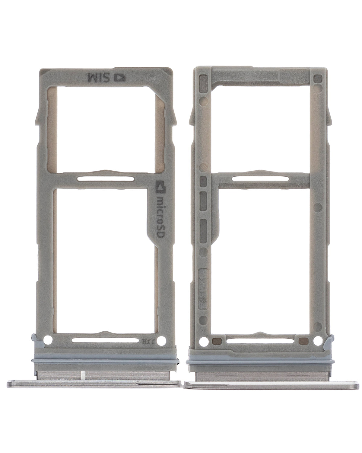 Single Sim Card Tray Replacement Compatible For Samsung Galaxy S10 / S10 Plus (Prism / Ceramic Black)