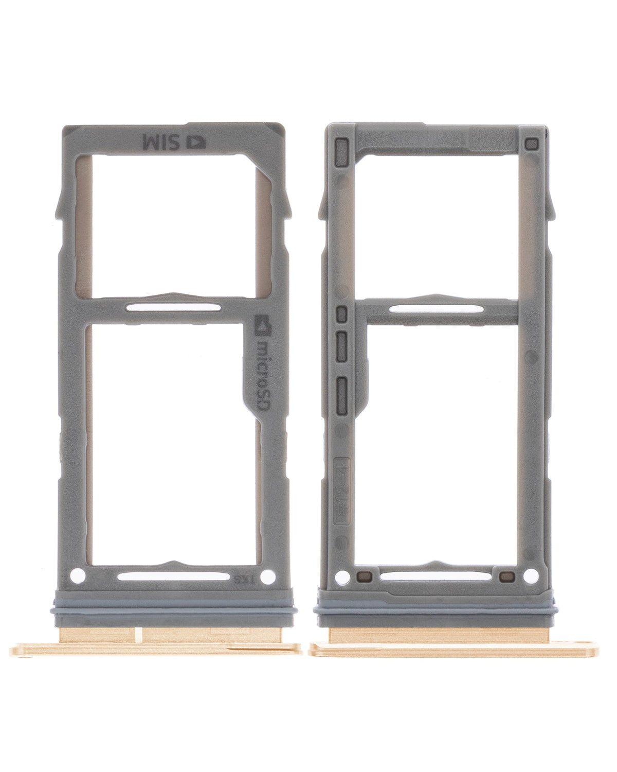 Replacement Single Sim Card Tray Compatible For Samsung Galaxy S10 / S10 Plus / S10E (Gold)