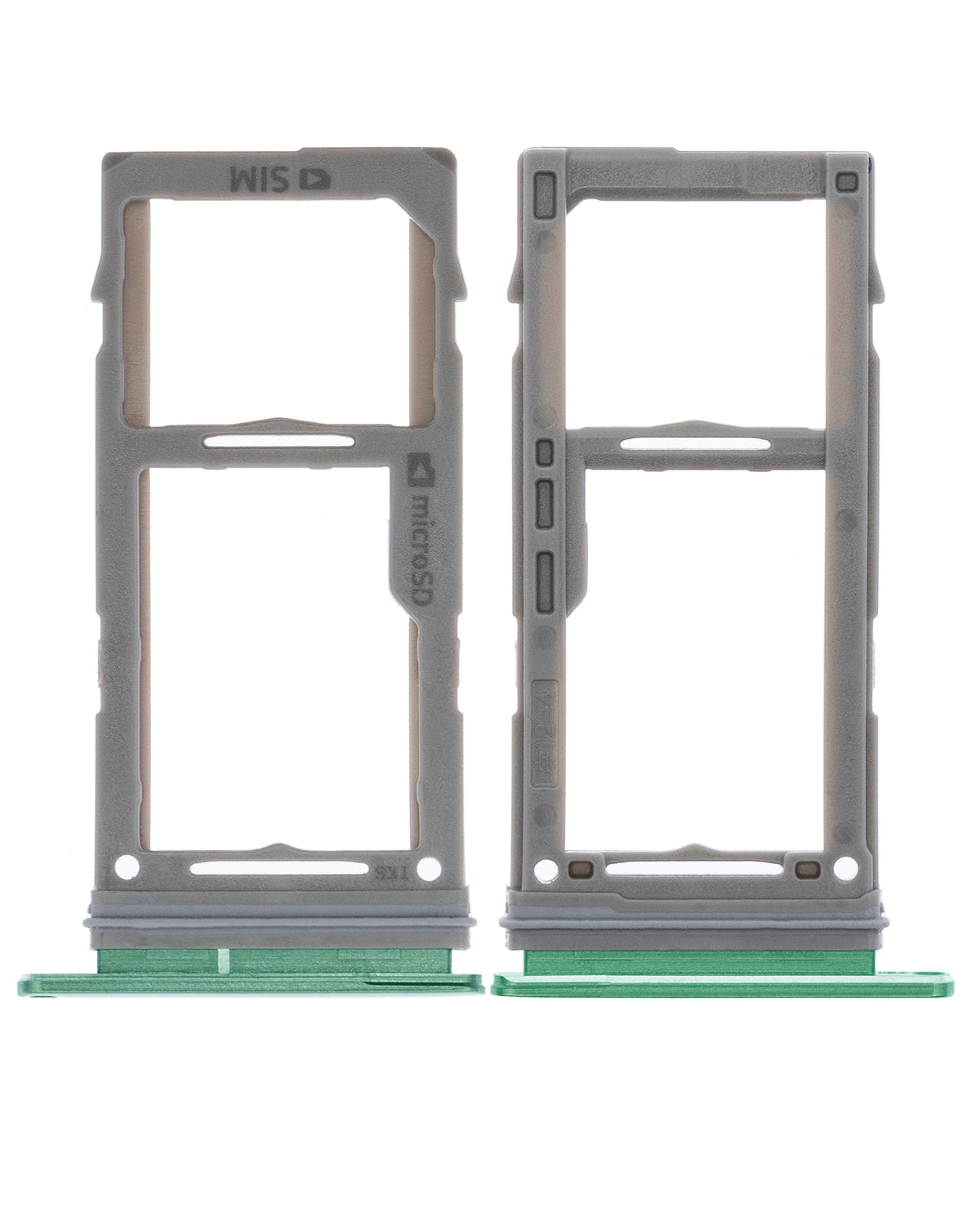 Single Sim Card Tray Replacement Compatible For Samsung Galaxy S10 / S10 Plus / S10E (Prism Green)