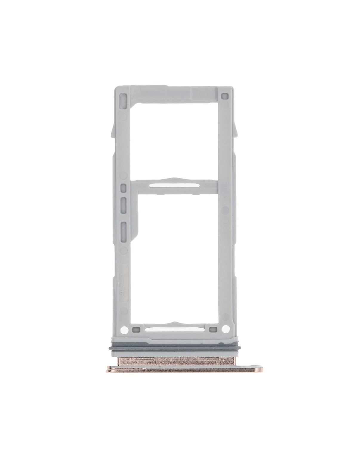 Dual Sim Card Tray Replacement Compatible For Samsung Galaxy S10 / S10 Plus / S10E (Ceramic White)