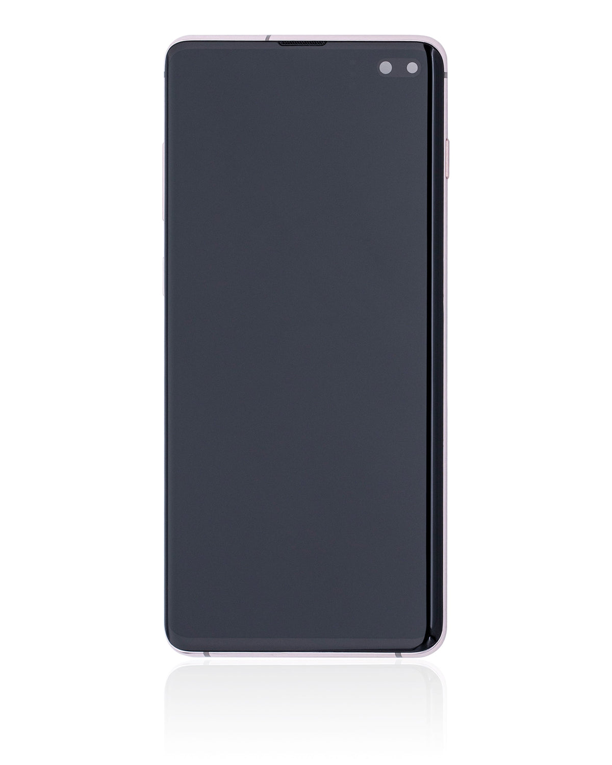 OLED Assembly With Frame Compatible For Samsung Galaxy S10 Plus Replacement by Macfactory.Store (Service Pack) (Ceramic White)