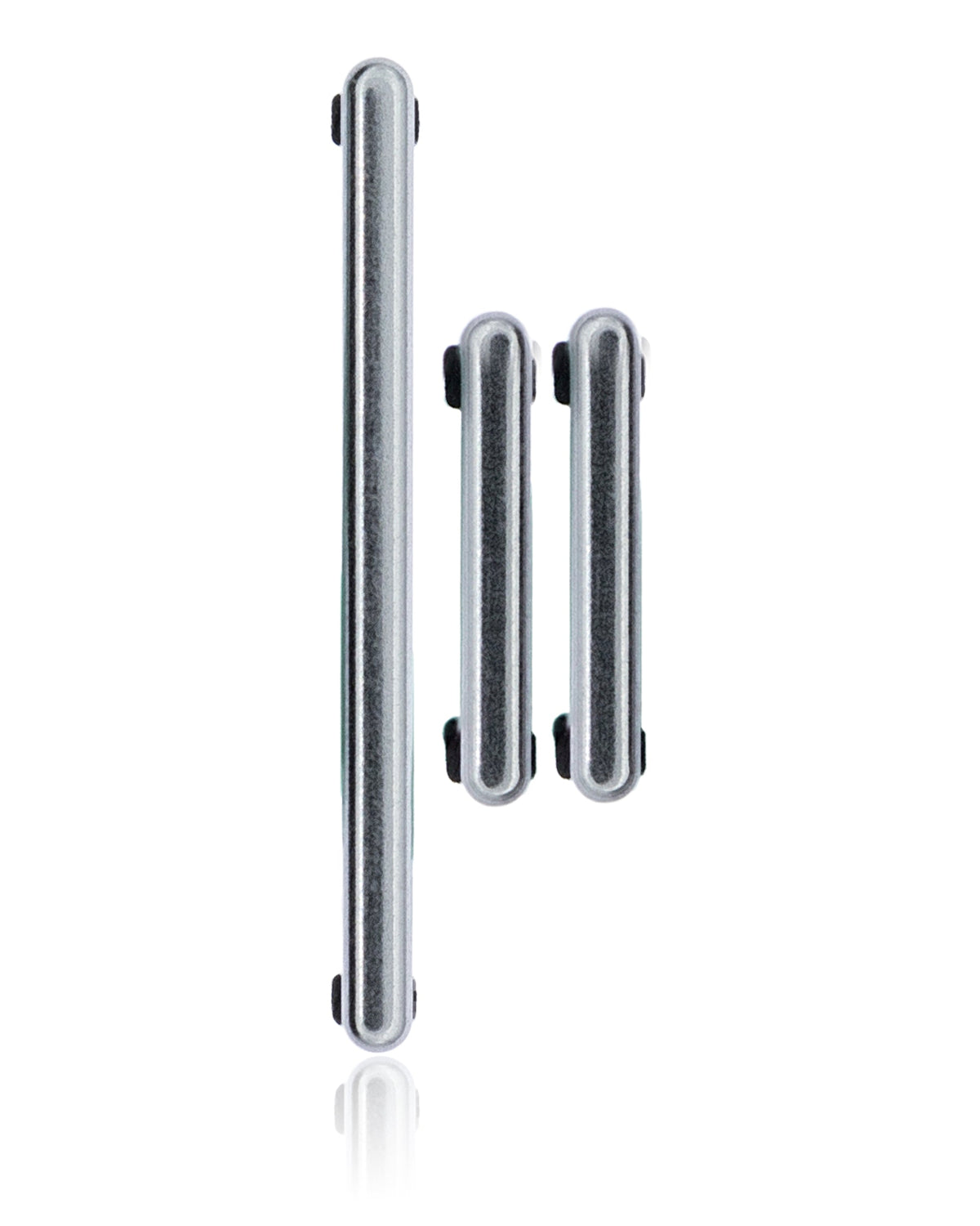 Replacement Hard Buttons (Power / Volume / Bixby) Compatible For Samsung Galaxy S10 / S10 Plus (Prism White)