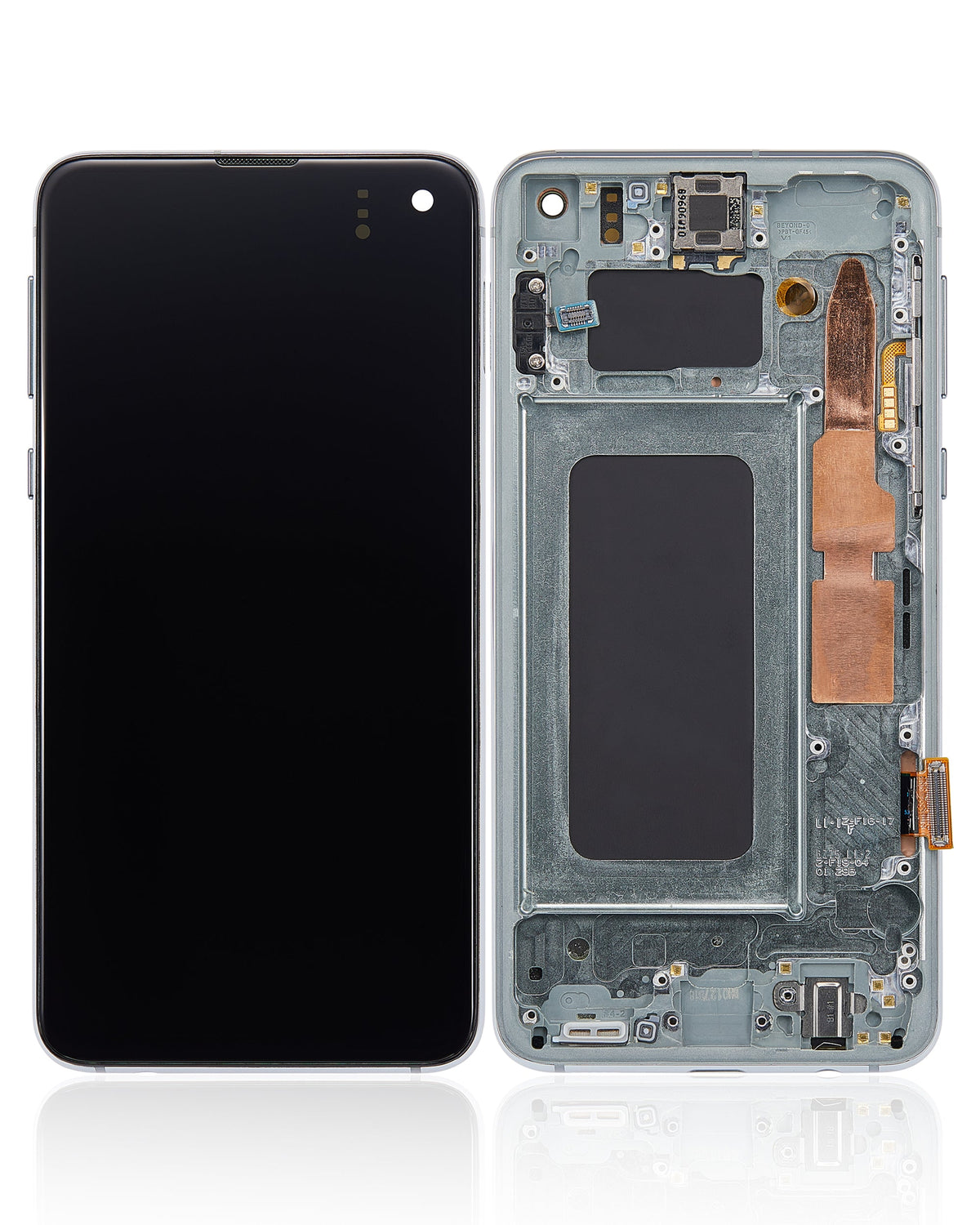 Replacement OLED Assembly With Frame Compatible For Samsung Galaxy S10E (Refurbished) (Prism Green)