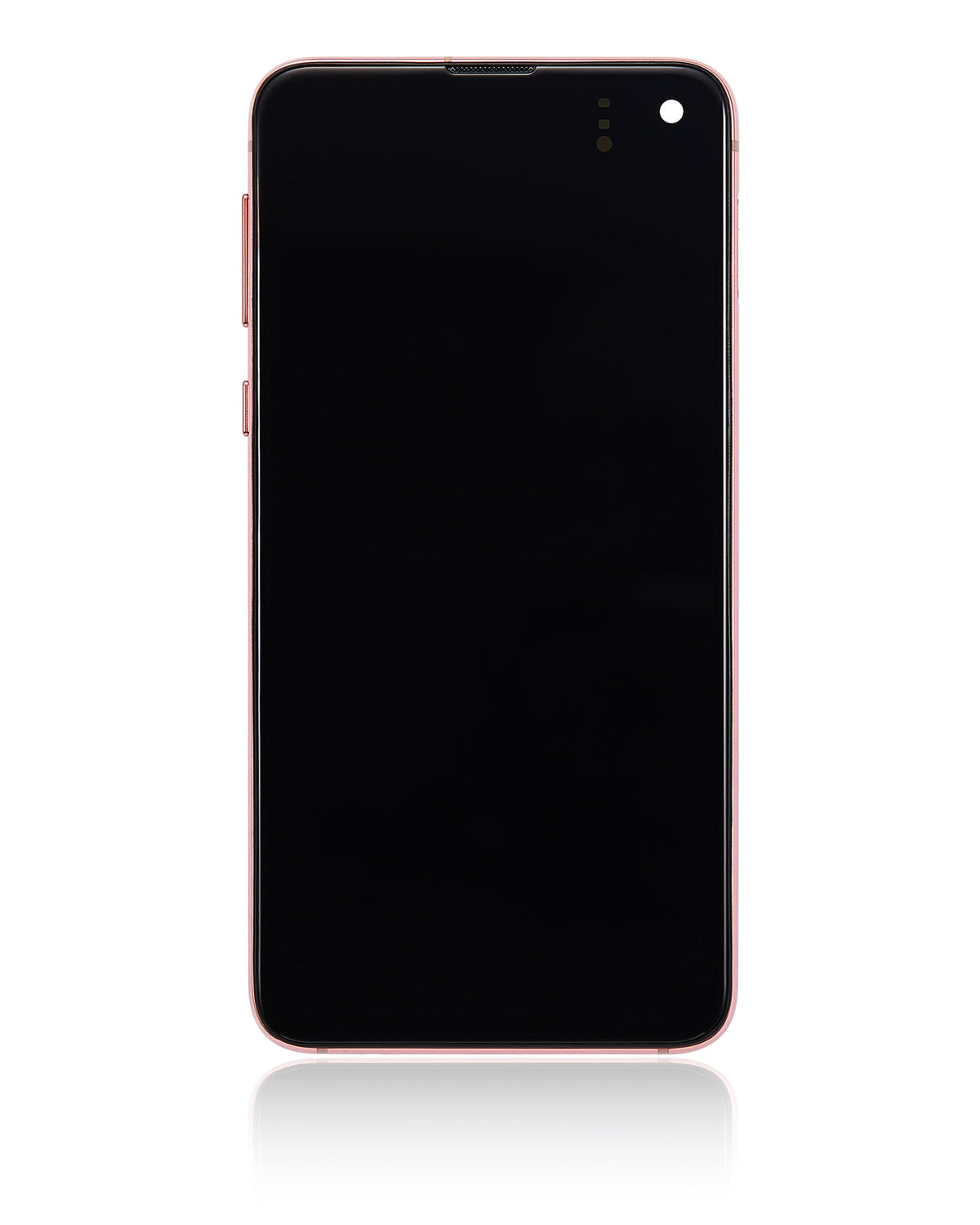 OLED Assembly With Frame Compatible For Samsung Galaxy S10E Replacement (Refurbished) (Flamingo Pink)