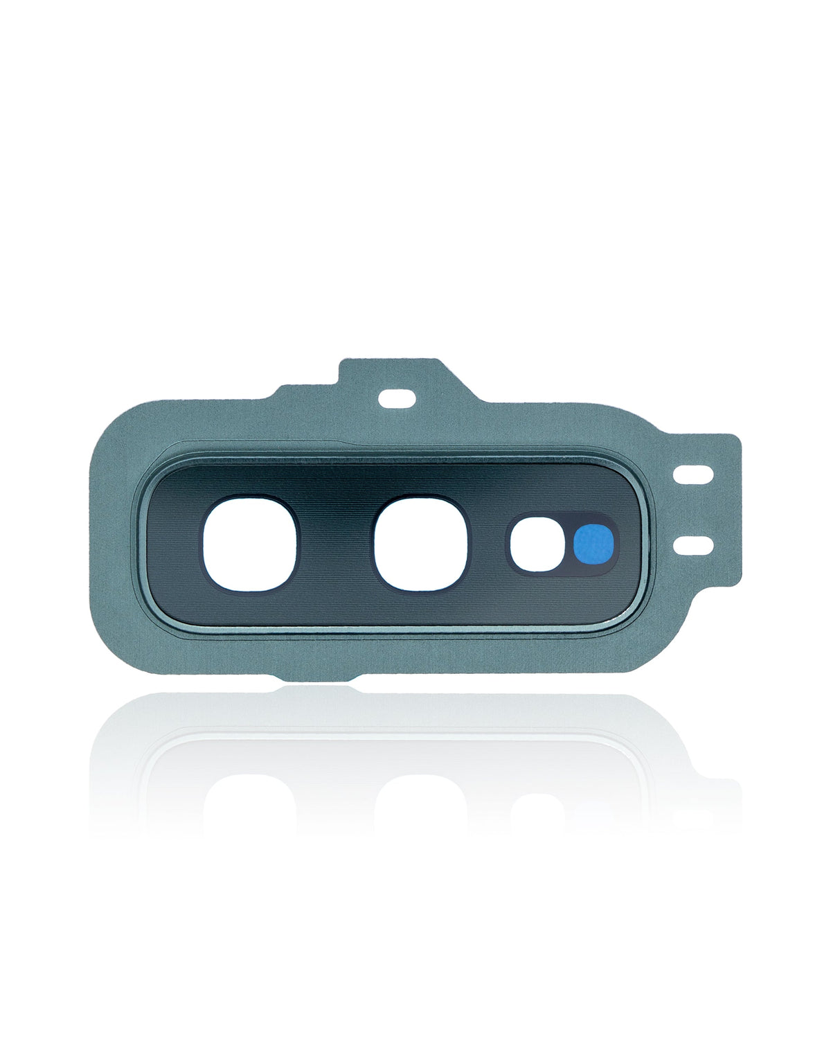 Back Camera Lens With Cover Bezel Ring Compatible For Samsung Galaxy S10E Replacement (Prism Green)