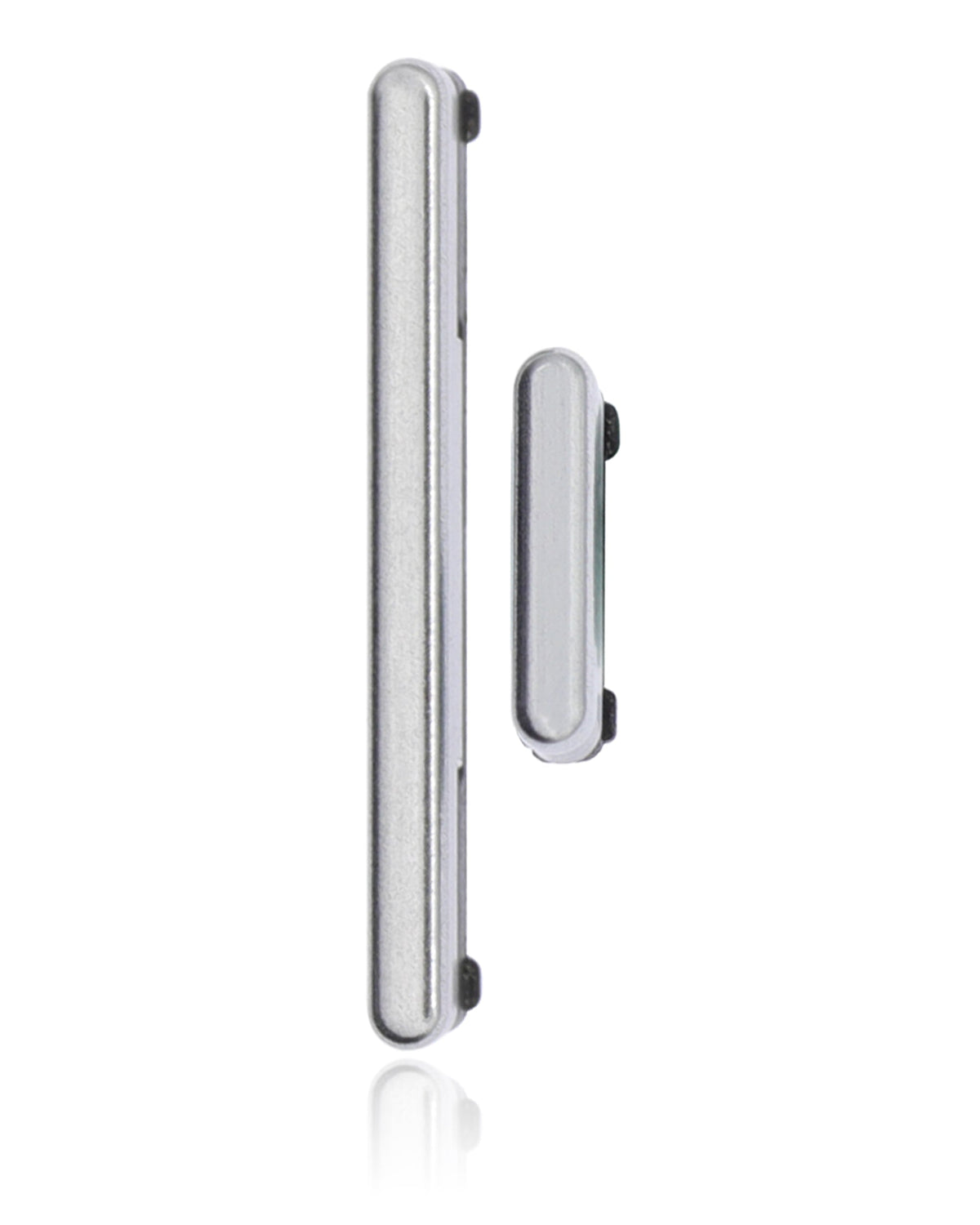 Replacement Hard Buttons (Power / Volume / Bixby) Compatible For Samsung Galaxy S10E (Prism White)