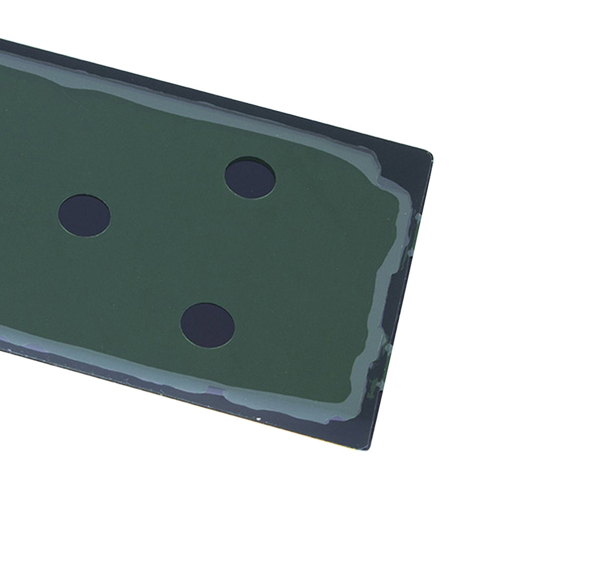 Back Cover Glass With Camera Lens Compatible For Samsung Galaxy Note 10 (No Logo) (Vemake) (Aura Glow / Silver)