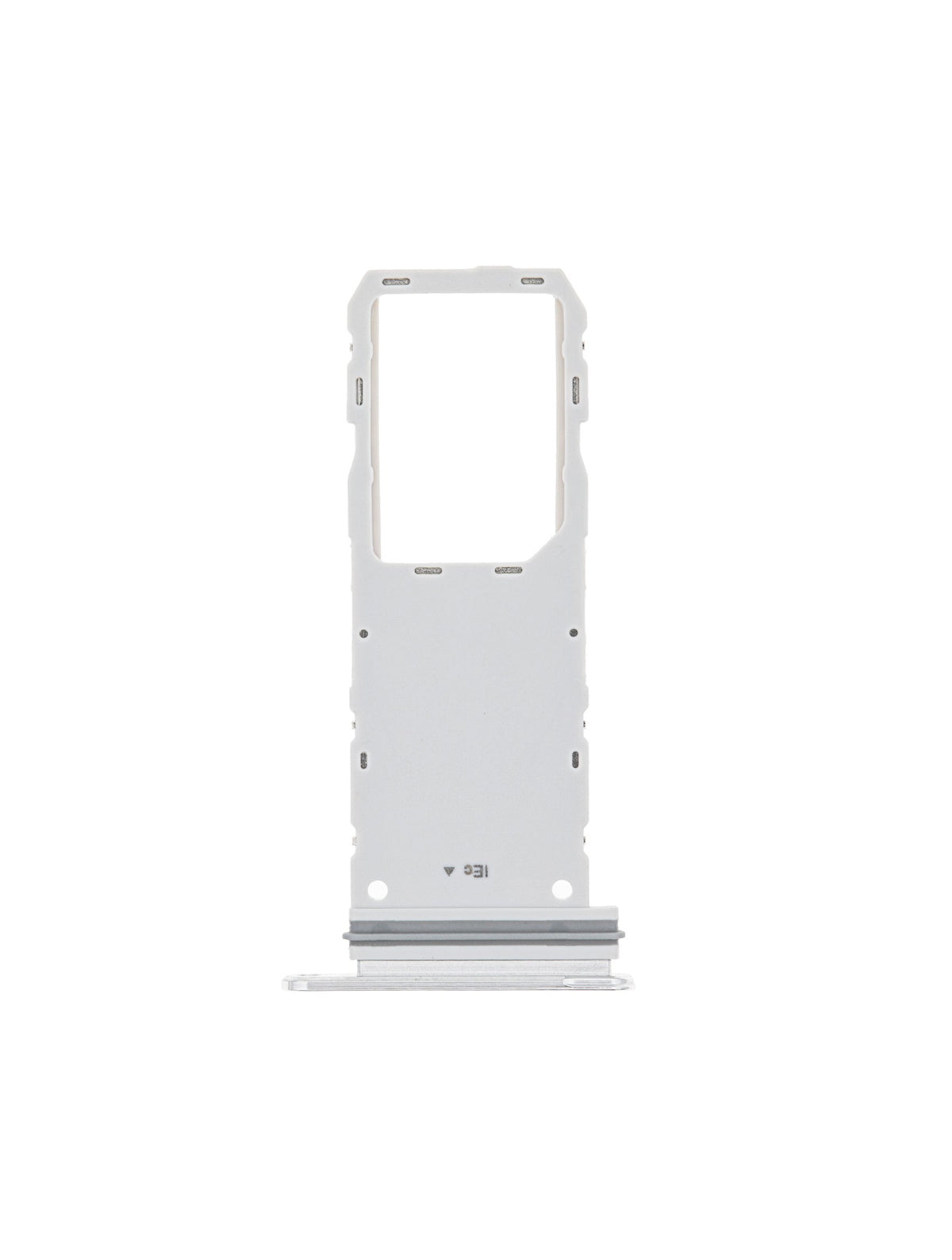 Single Sim Card Tray Replacement Compatible For Samsung Galaxy Note 10 (Aura White)