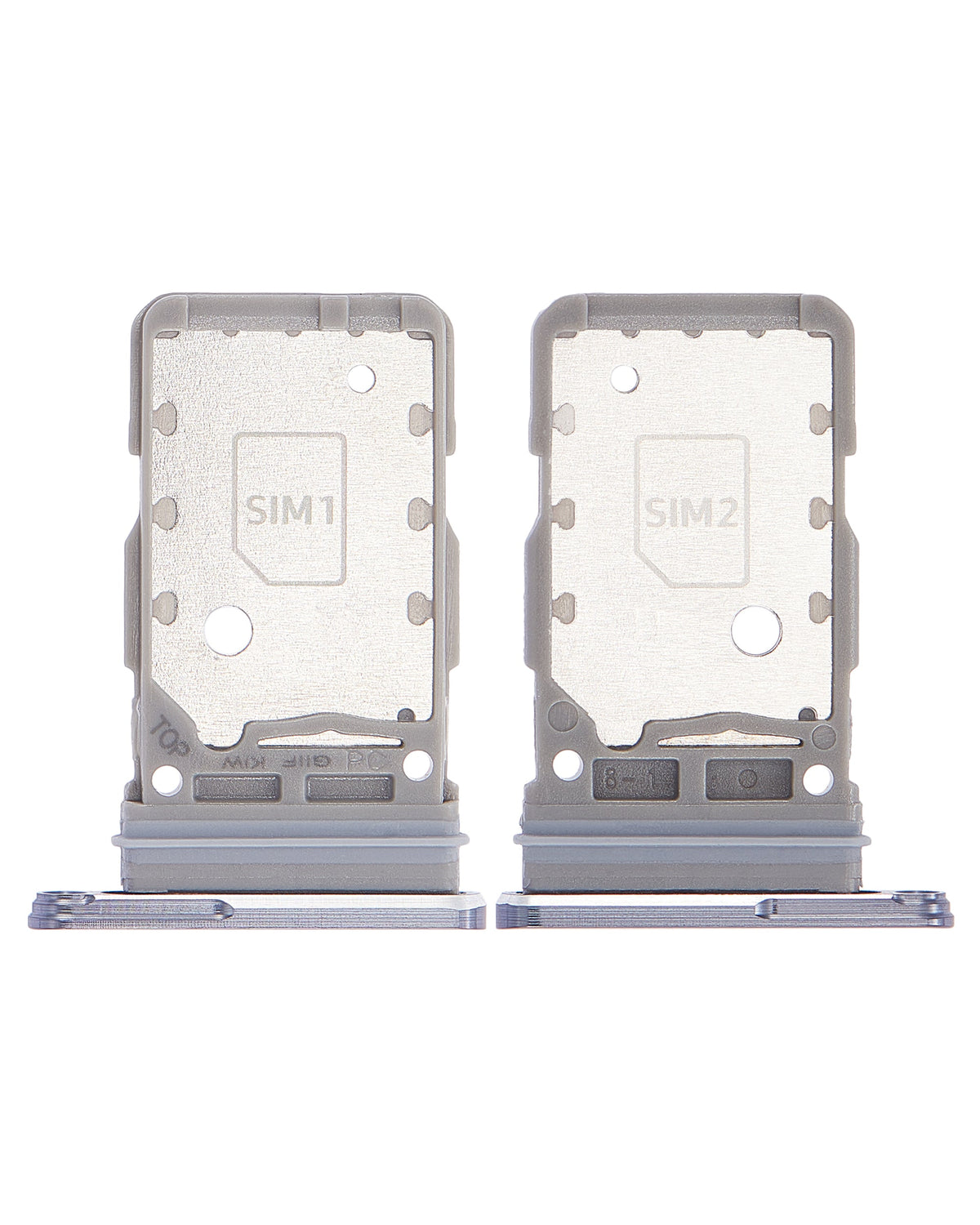 Replacement Dual Sim Card Tray Compatible For Samsung Galaxy S21 Ultra (Phantom Titanium)