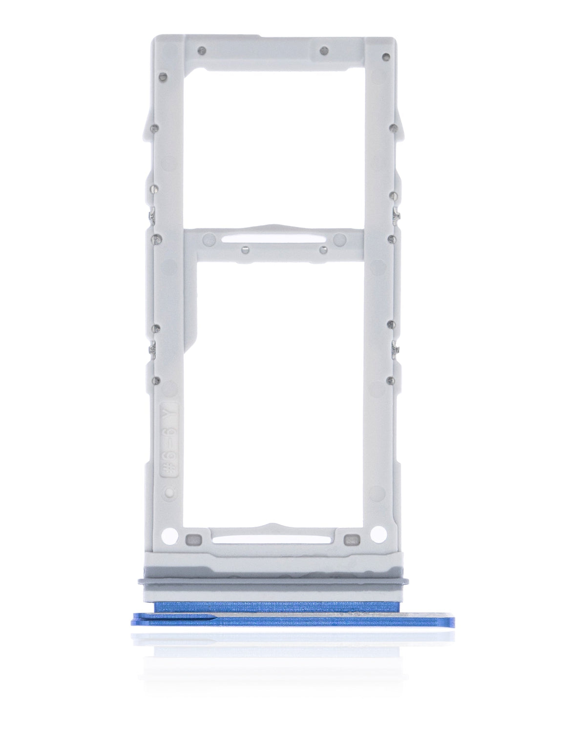 Dual Sim Card Tray Compatible For Samsung Galaxy S20 / S20 Plus / S20 Ultra 5G Replacement by Macfactory.Store (Aura Blue)